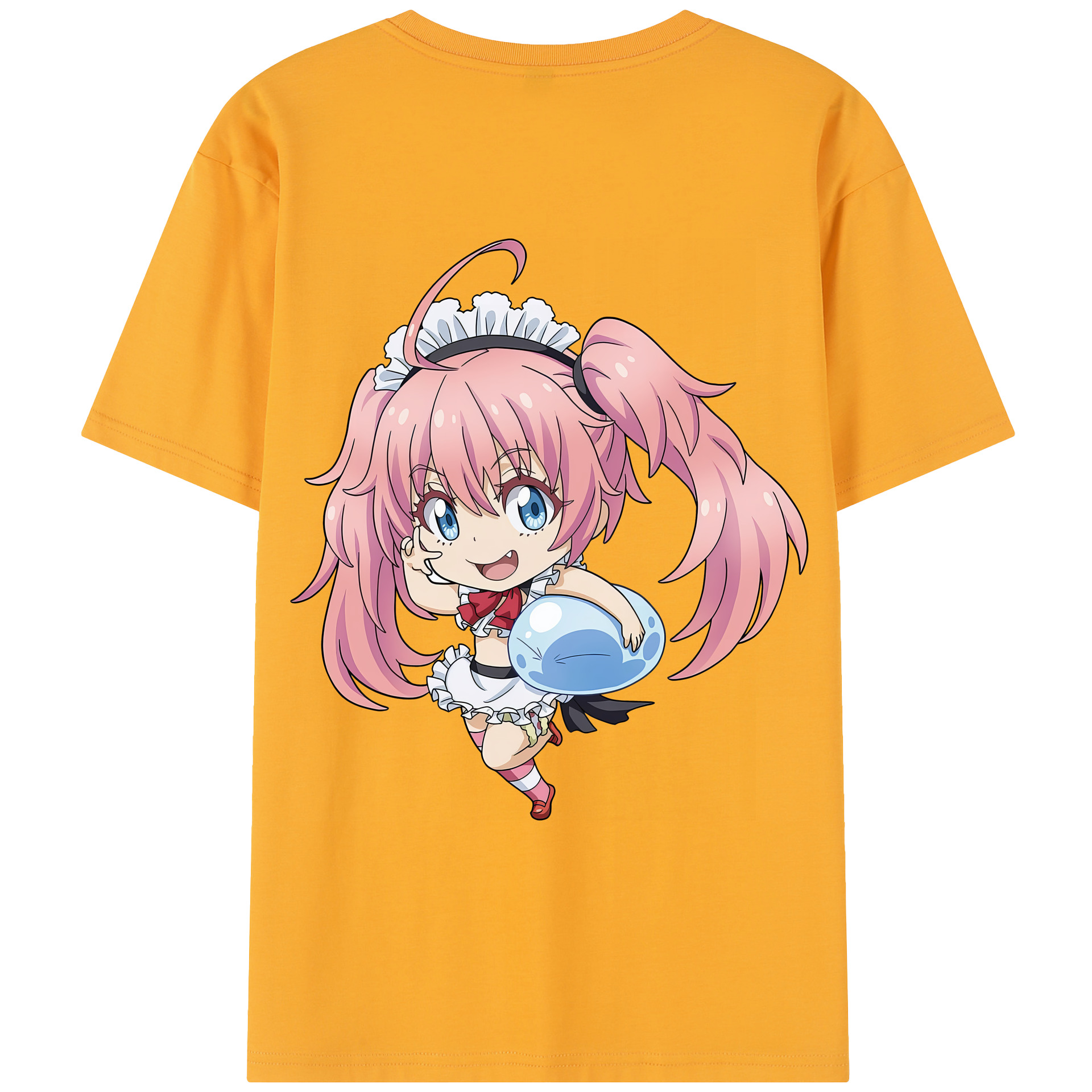 （画像用） 転スラ Regarding Reincarnated to Slime レディース半袖Tシャツ(バックプリント)
