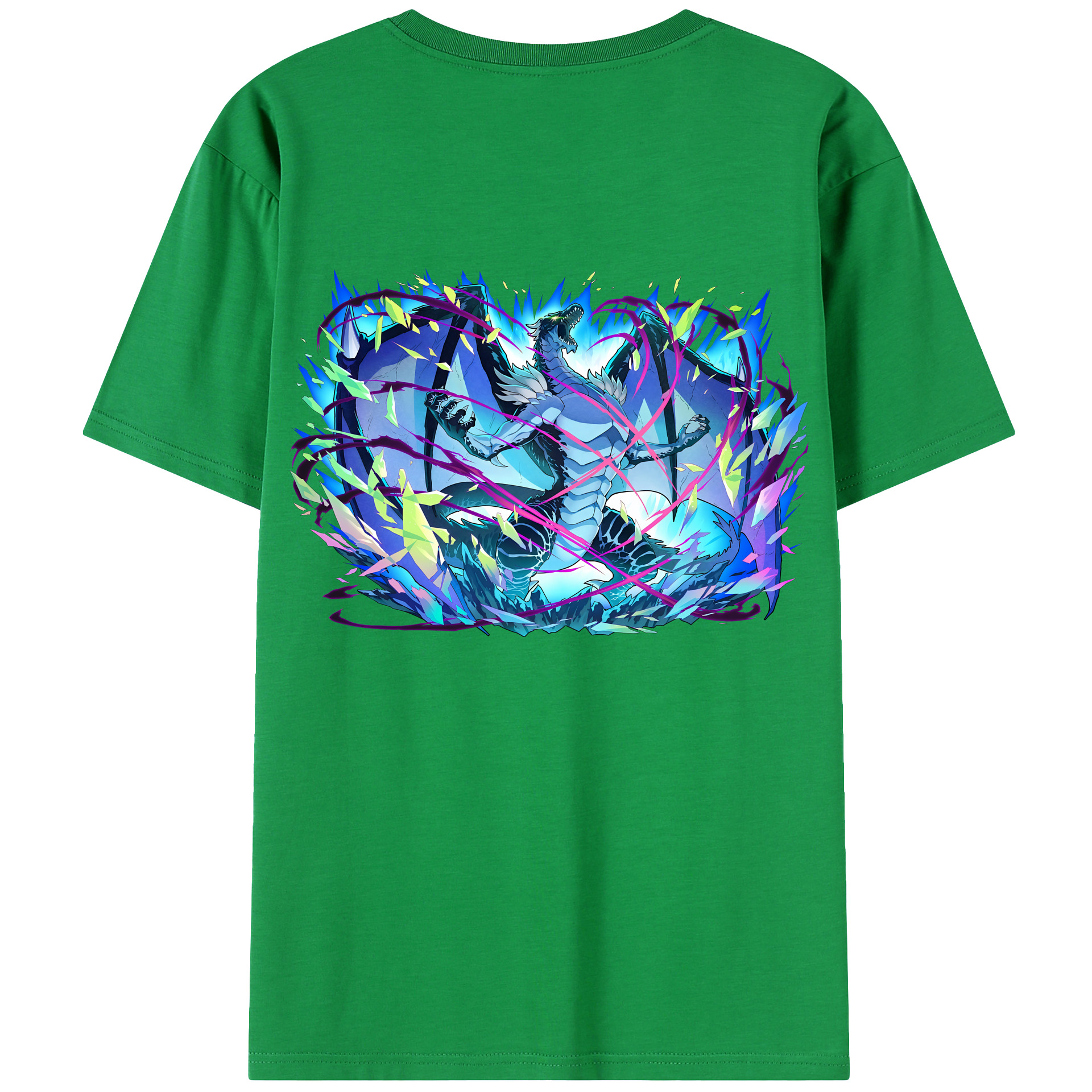 （画像用） 転スラ Regarding Reincarnated to Slime レディース半袖Tシャツ(バックプリント)