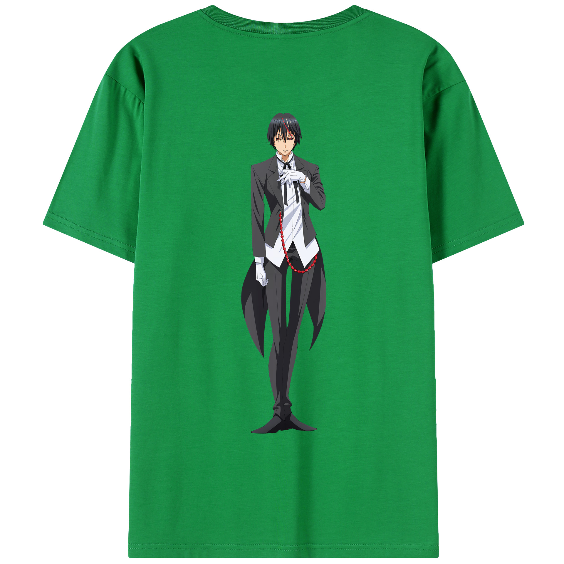 （画像用） 転スラ Regarding Reincarnated to Slime レディース半袖Tシャツ(バックプリント)