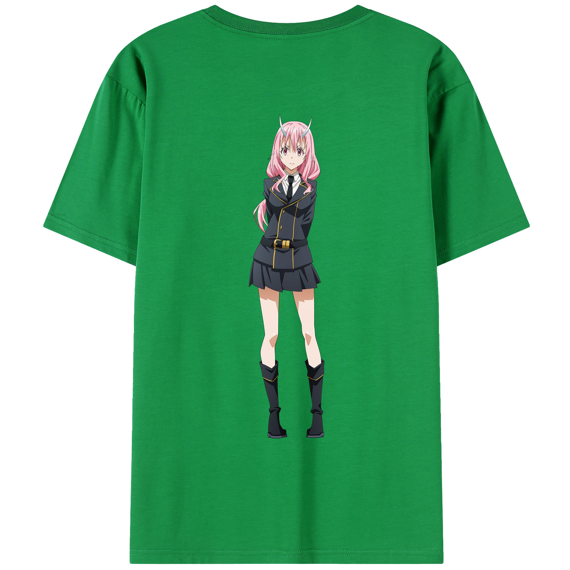（画像用） 転スラ Regarding Reincarnated to Slime レディース半袖Tシャツ(バックプリント)