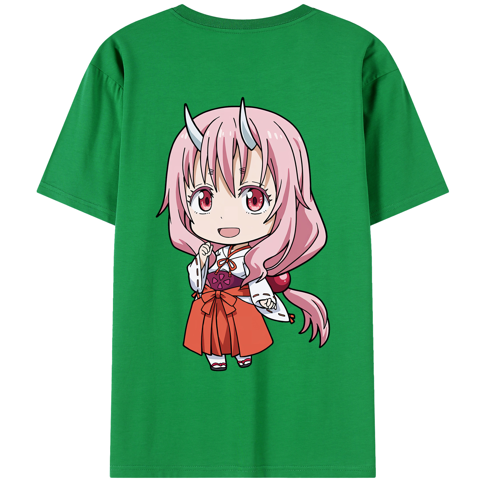 （画像用） 転スラ Regarding Reincarnated to Slime レディース半袖Tシャツ(バックプリント)