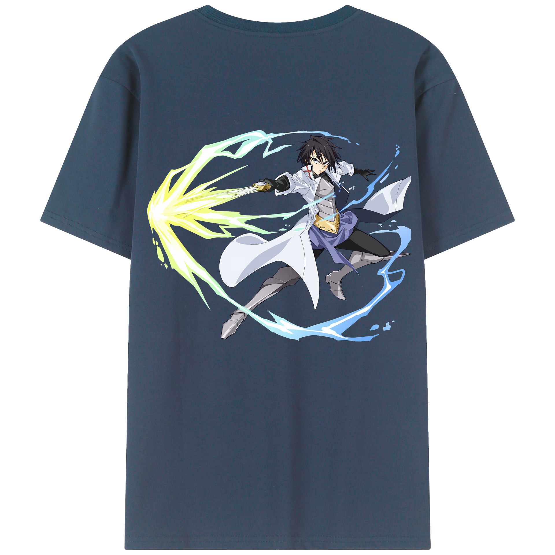 （画像用） 転スラ Regarding Reincarnated to Slime レディース半袖Tシャツ(バックプリント)