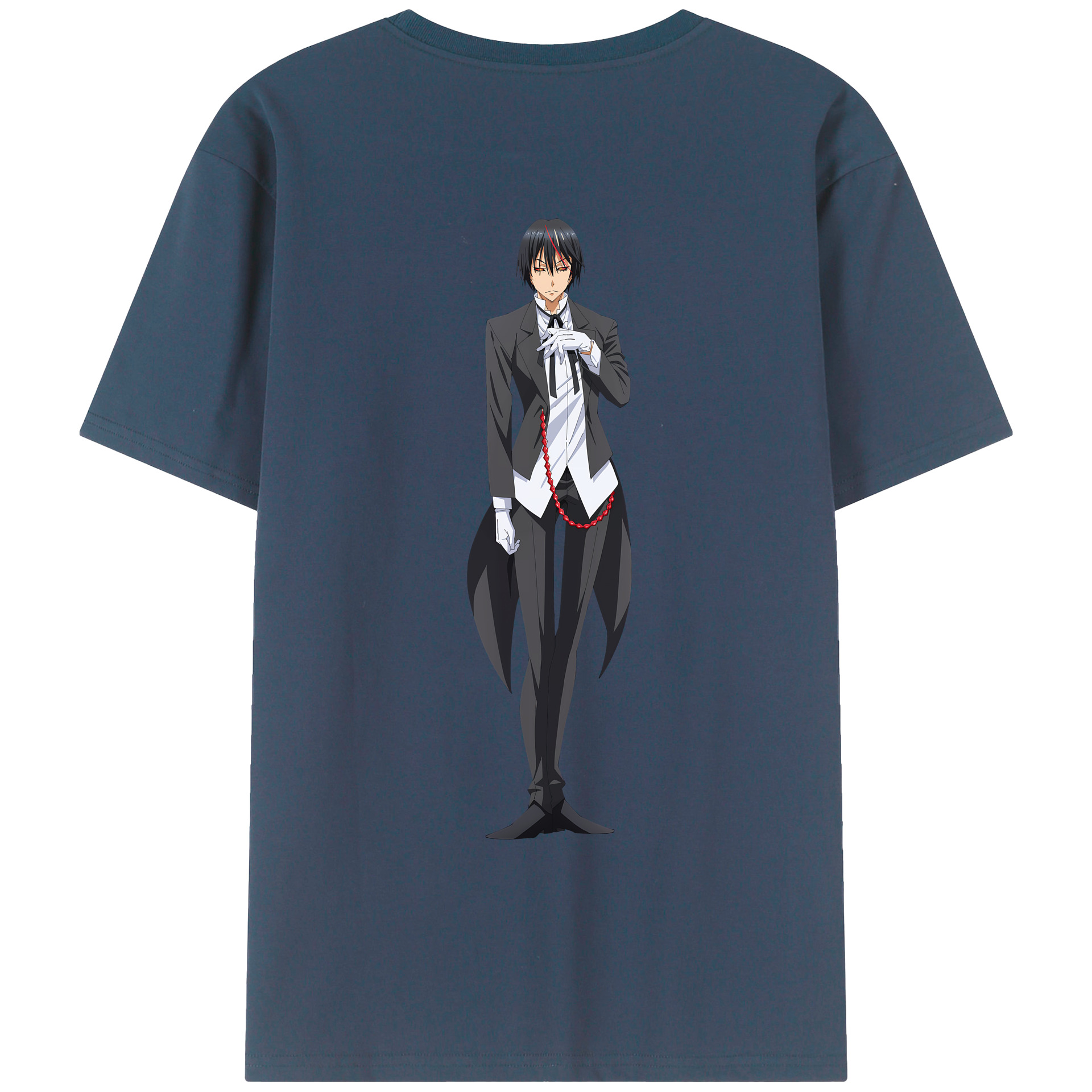 （画像用） 転スラ Regarding Reincarnated to Slime レディース半袖Tシャツ(バックプリント)