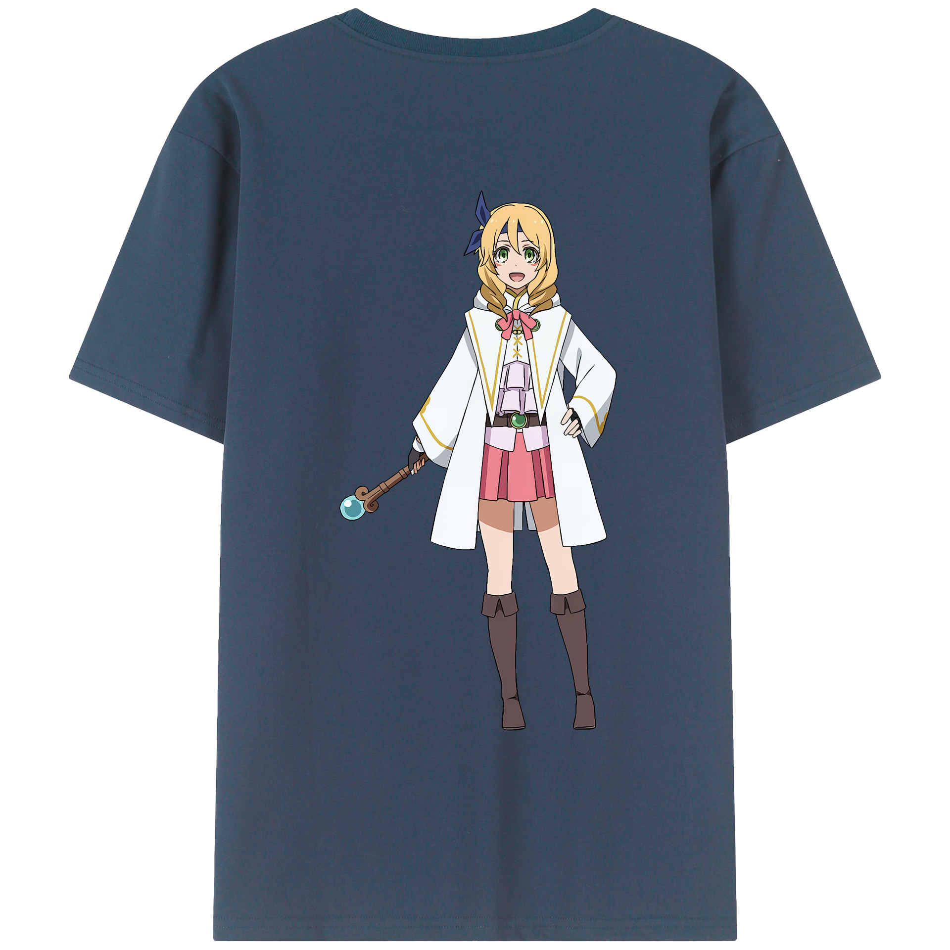 （画像用） 転スラ Regarding Reincarnated to Slime レディース半袖Tシャツ(バックプリント)