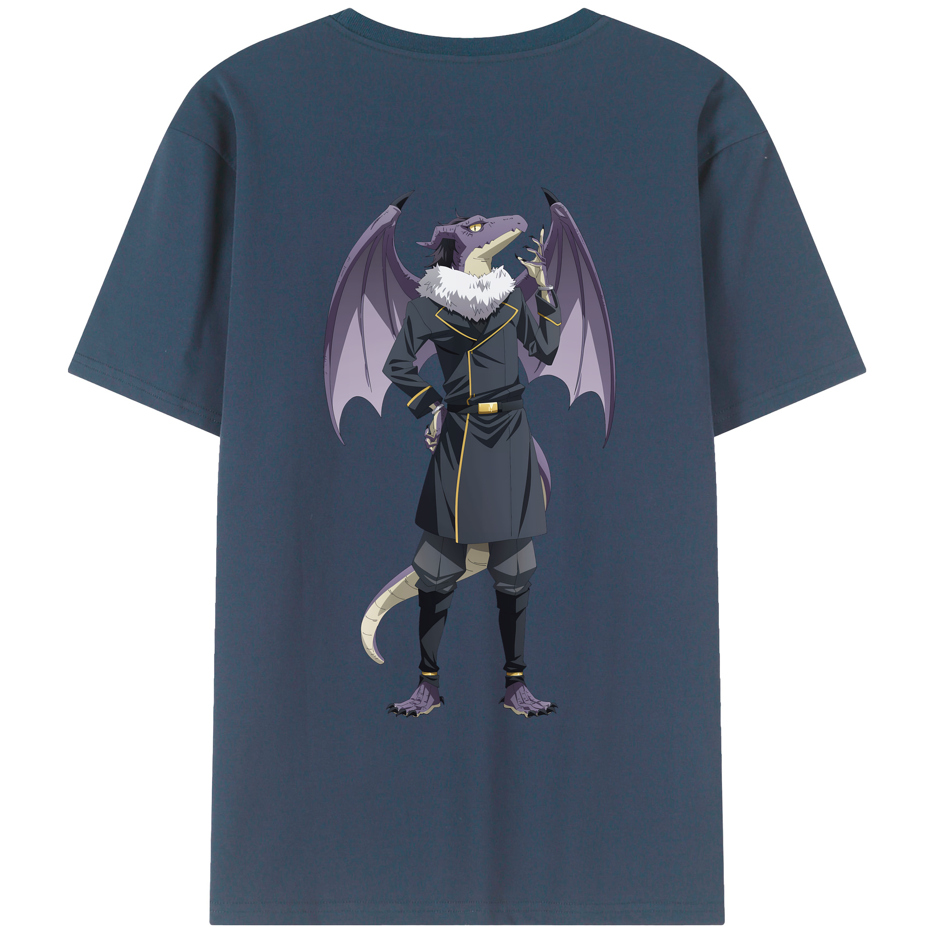 （画像用） 転スラ Regarding Reincarnated to Slime レディース半袖Tシャツ(バックプリント)