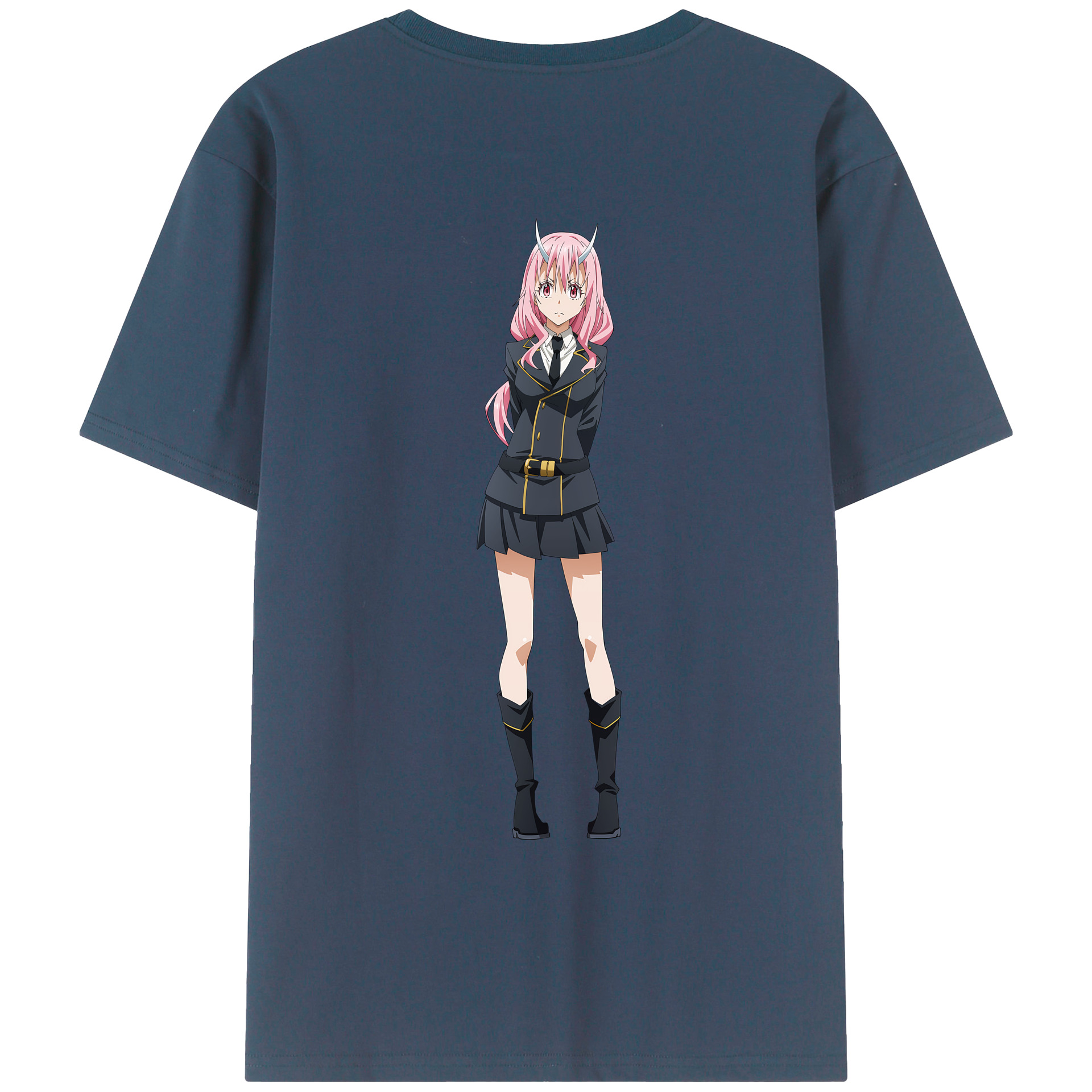 （画像用） 転スラ Regarding Reincarnated to Slime レディース半袖Tシャツ(バックプリント)