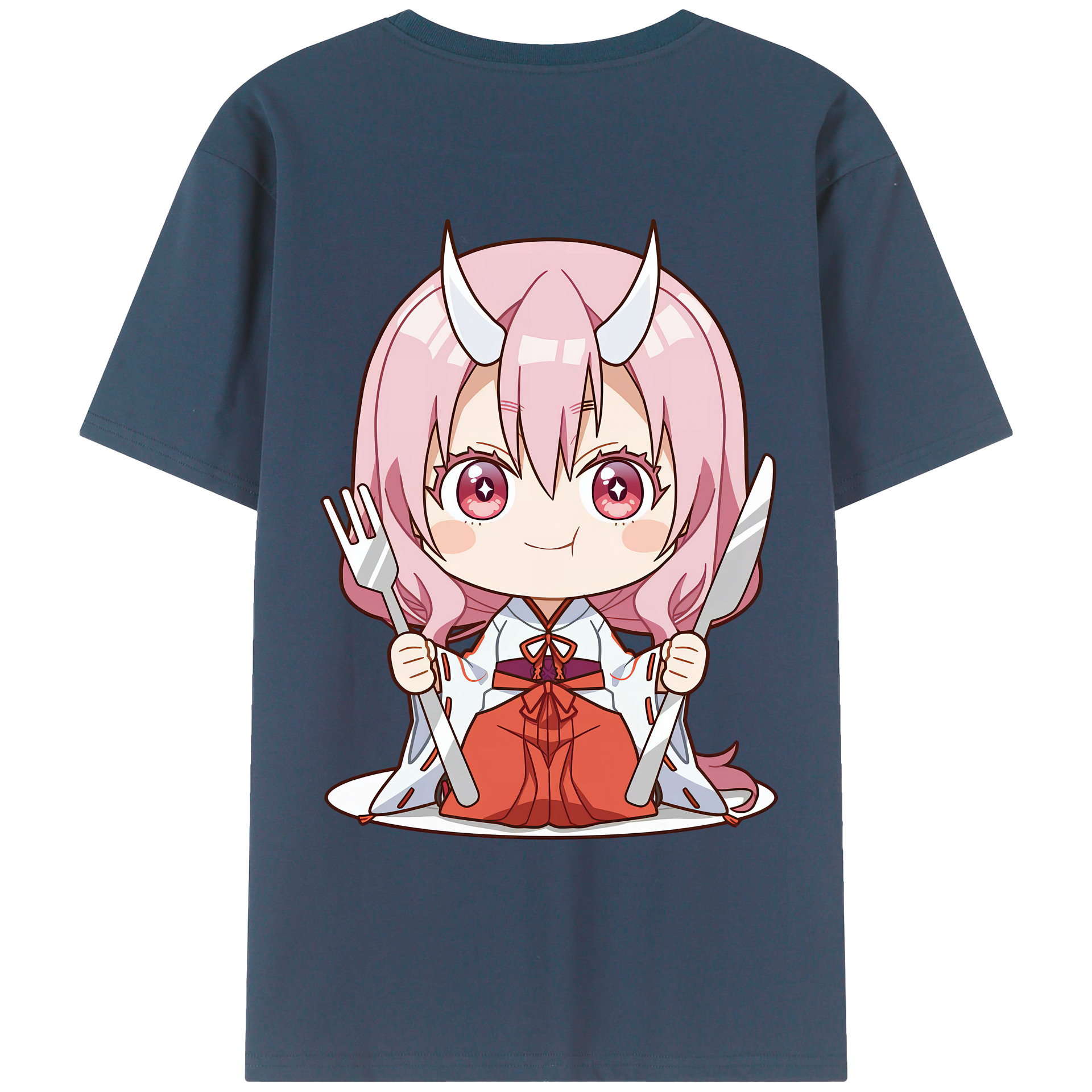 （画像用） 転スラ Regarding Reincarnated to Slime レディース半袖Tシャツ(バックプリント)