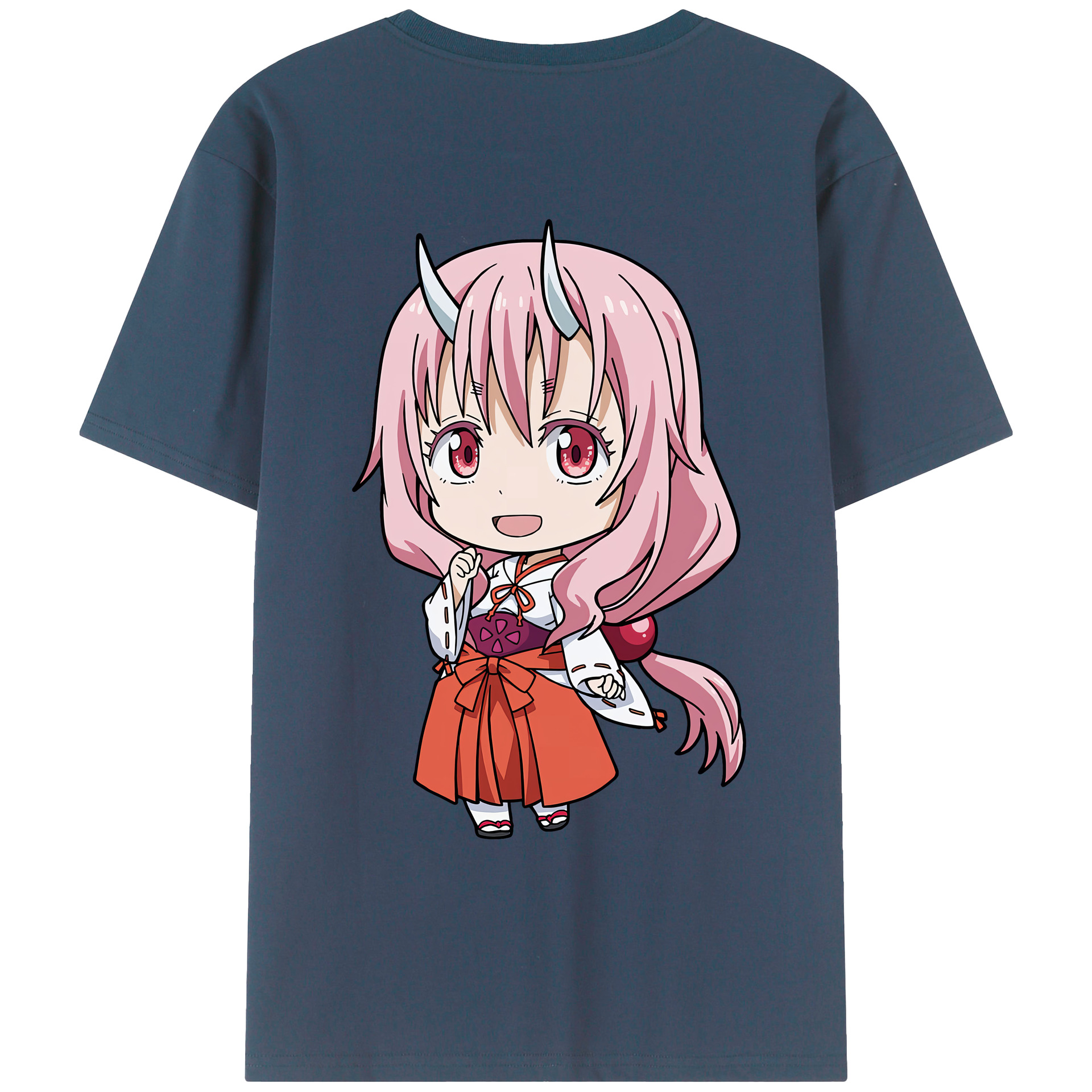 （画像用） 転スラ Regarding Reincarnated to Slime レディース半袖Tシャツ(バックプリント)