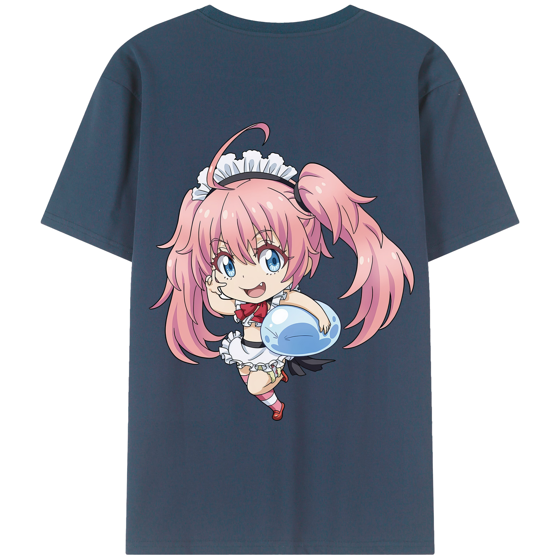 （画像用） 転スラ Regarding Reincarnated to Slime レディース半袖Tシャツ(バックプリント)