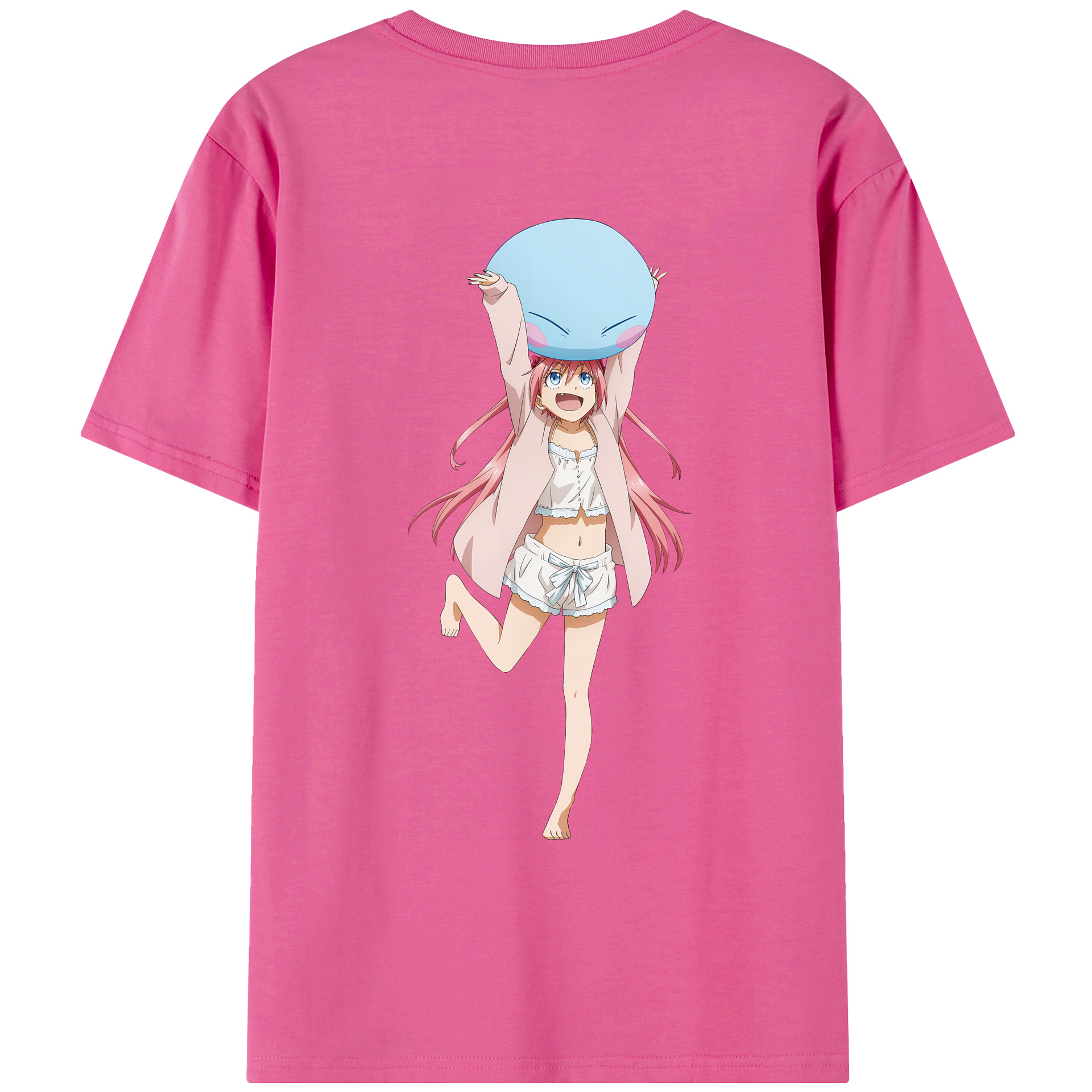 （画像用） 転スラ Regarding Reincarnated to Slime レディース半袖Tシャツ(バックプリント)