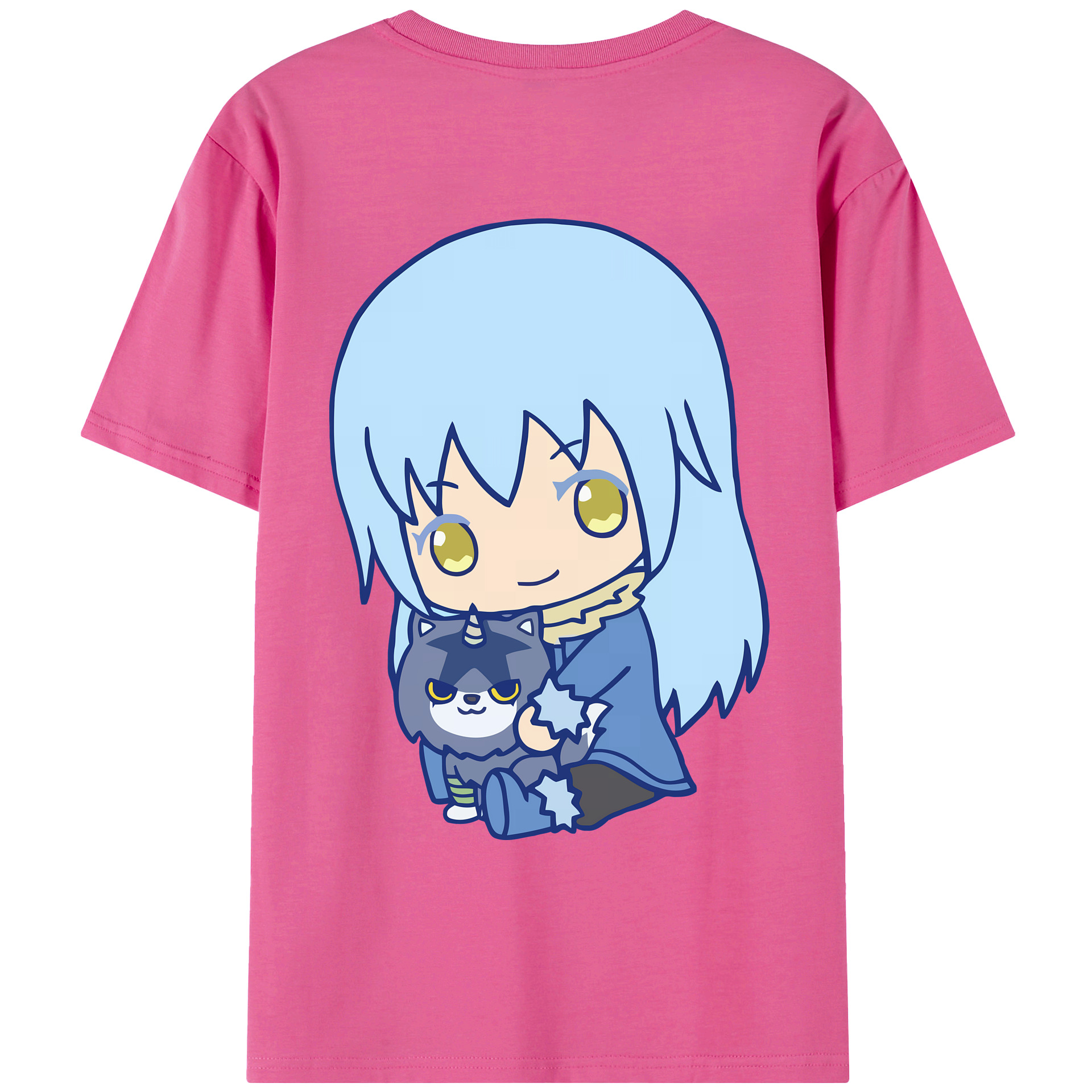（画像用） 転スラ Regarding Reincarnated to Slime レディース半袖Tシャツ(バックプリント)