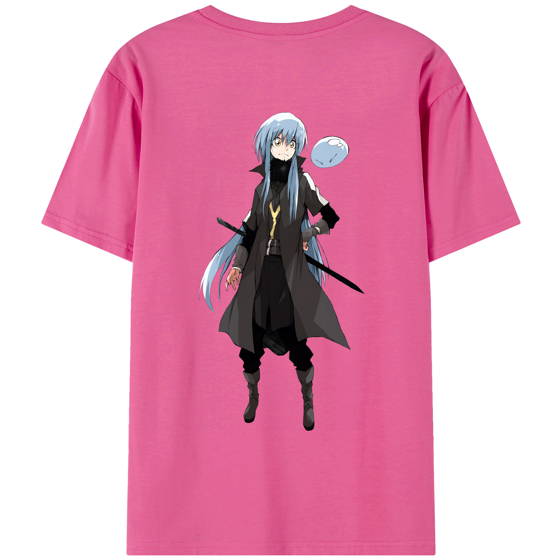 （画像用） 転スラ Regarding Reincarnated to Slime レディース半袖Tシャツ(バックプリント)