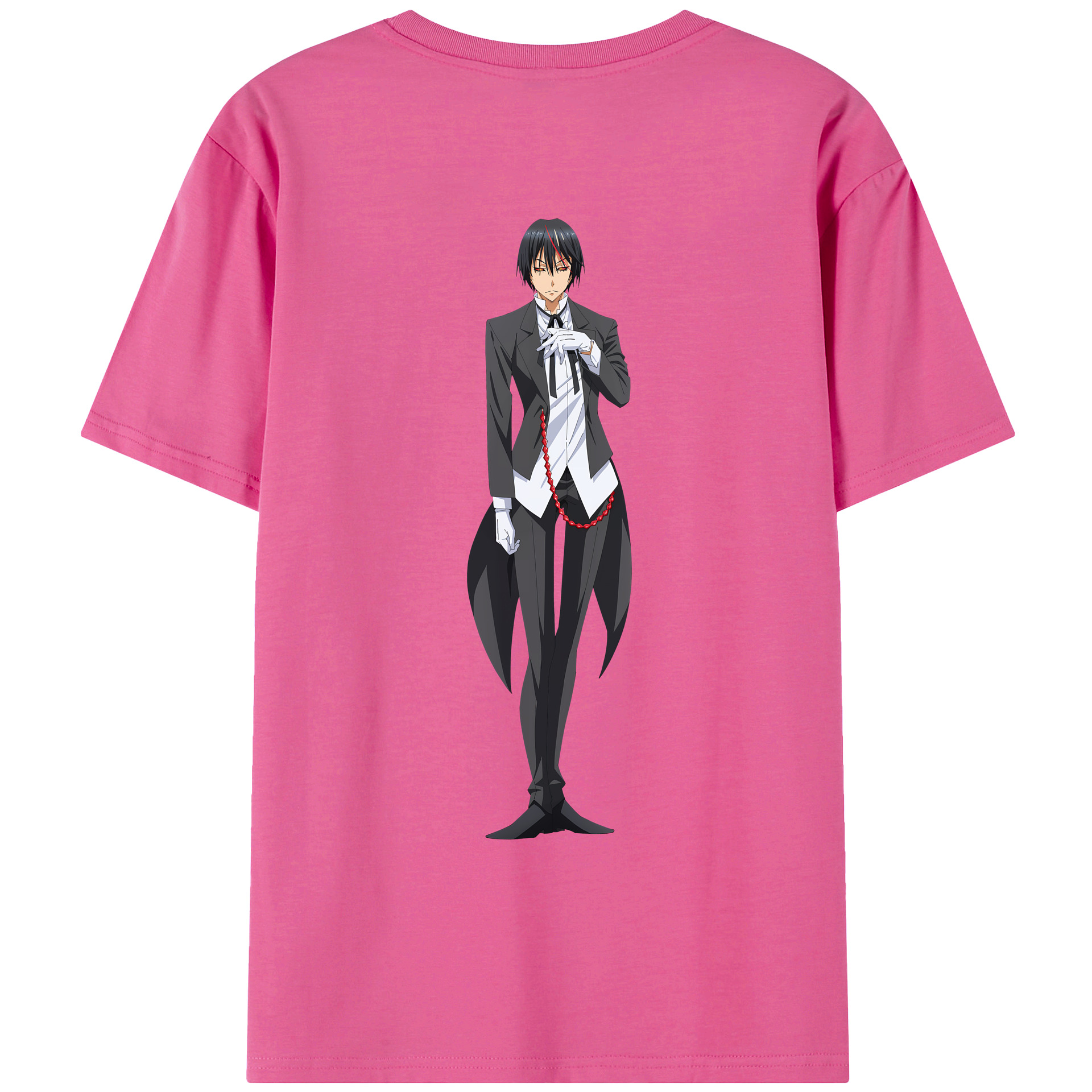（画像用） 転スラ Regarding Reincarnated to Slime レディース半袖Tシャツ(バックプリント)