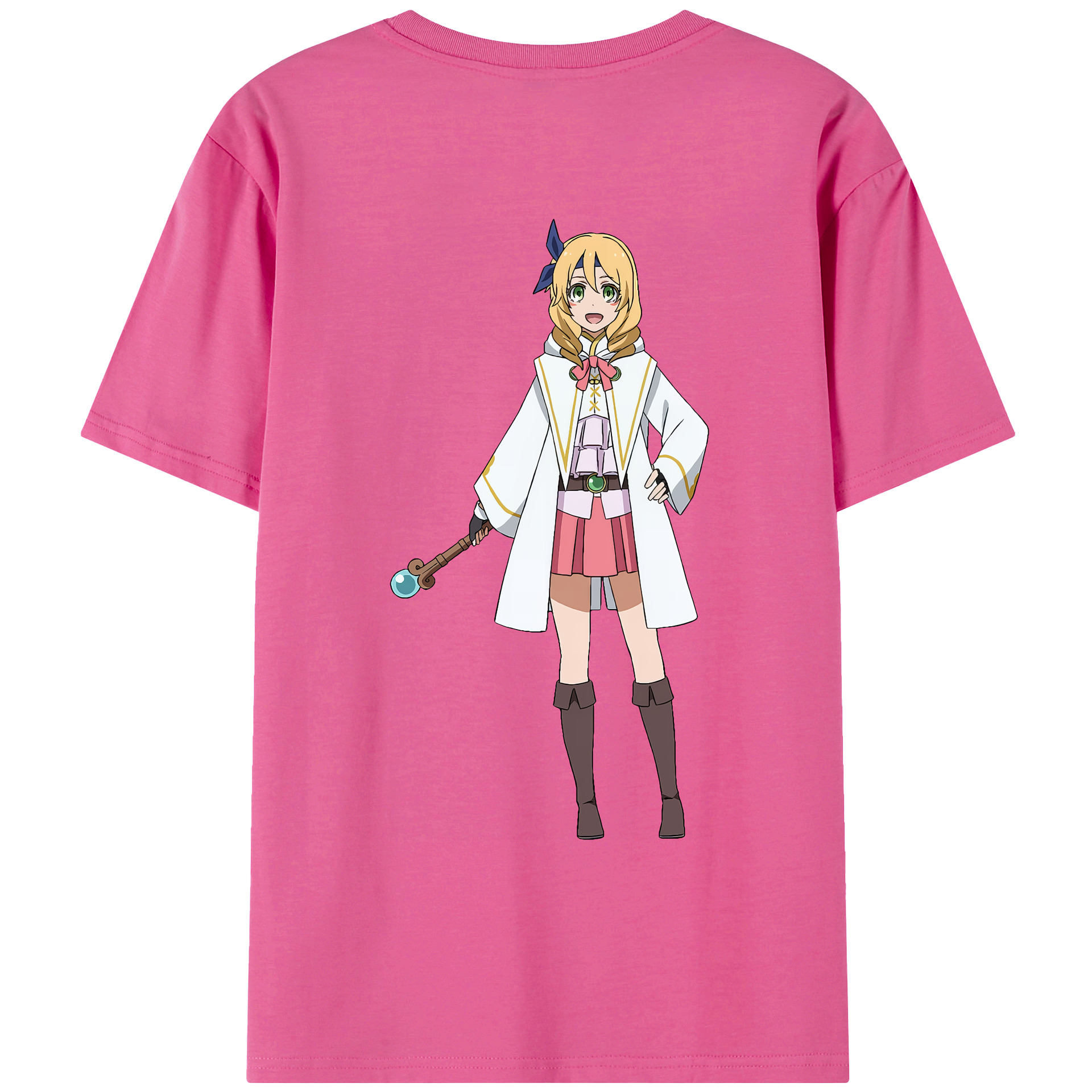 （画像用） 転スラ Regarding Reincarnated to Slime レディース半袖Tシャツ(バックプリント)
