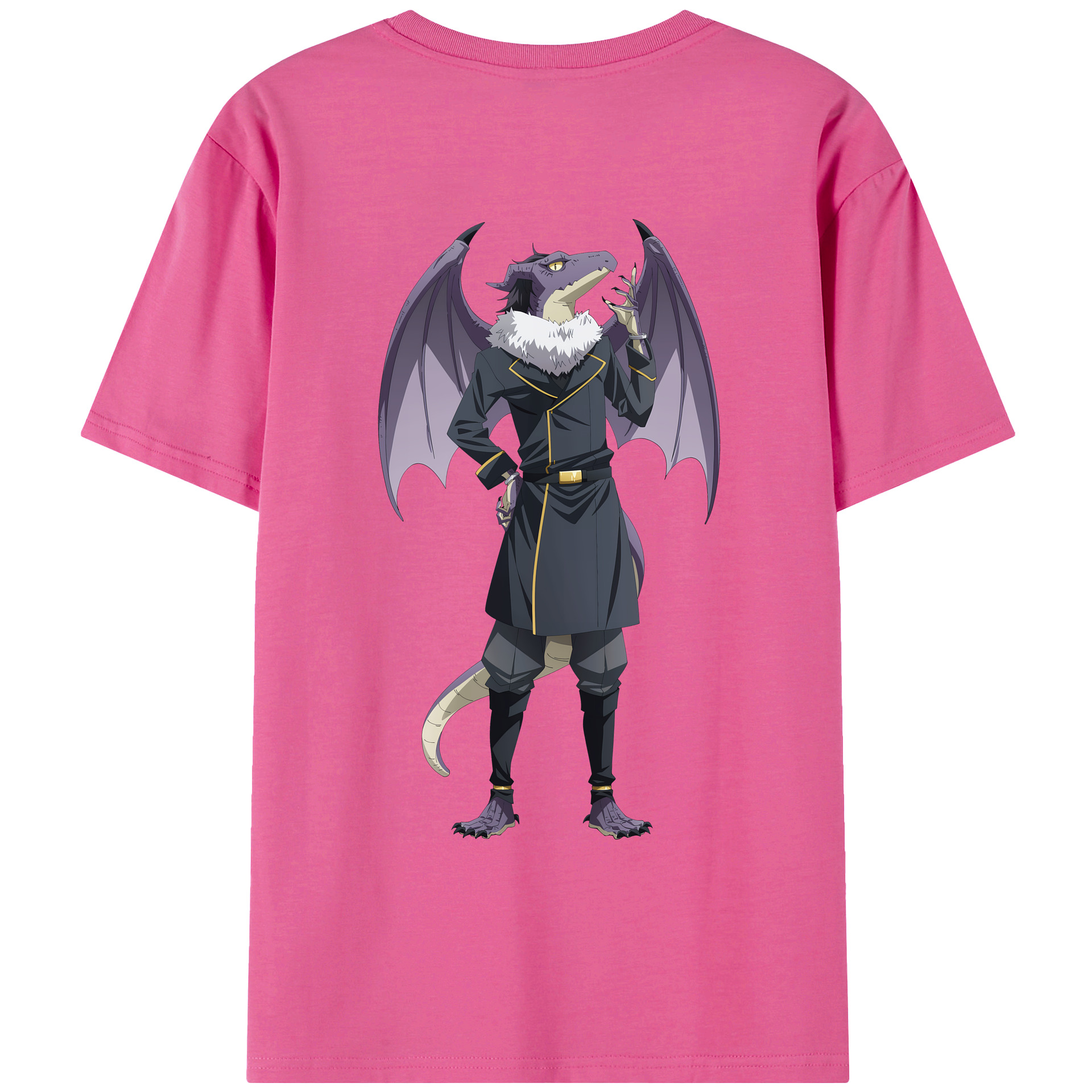 （画像用） 転スラ Regarding Reincarnated to Slime レディース半袖Tシャツ(バックプリント)