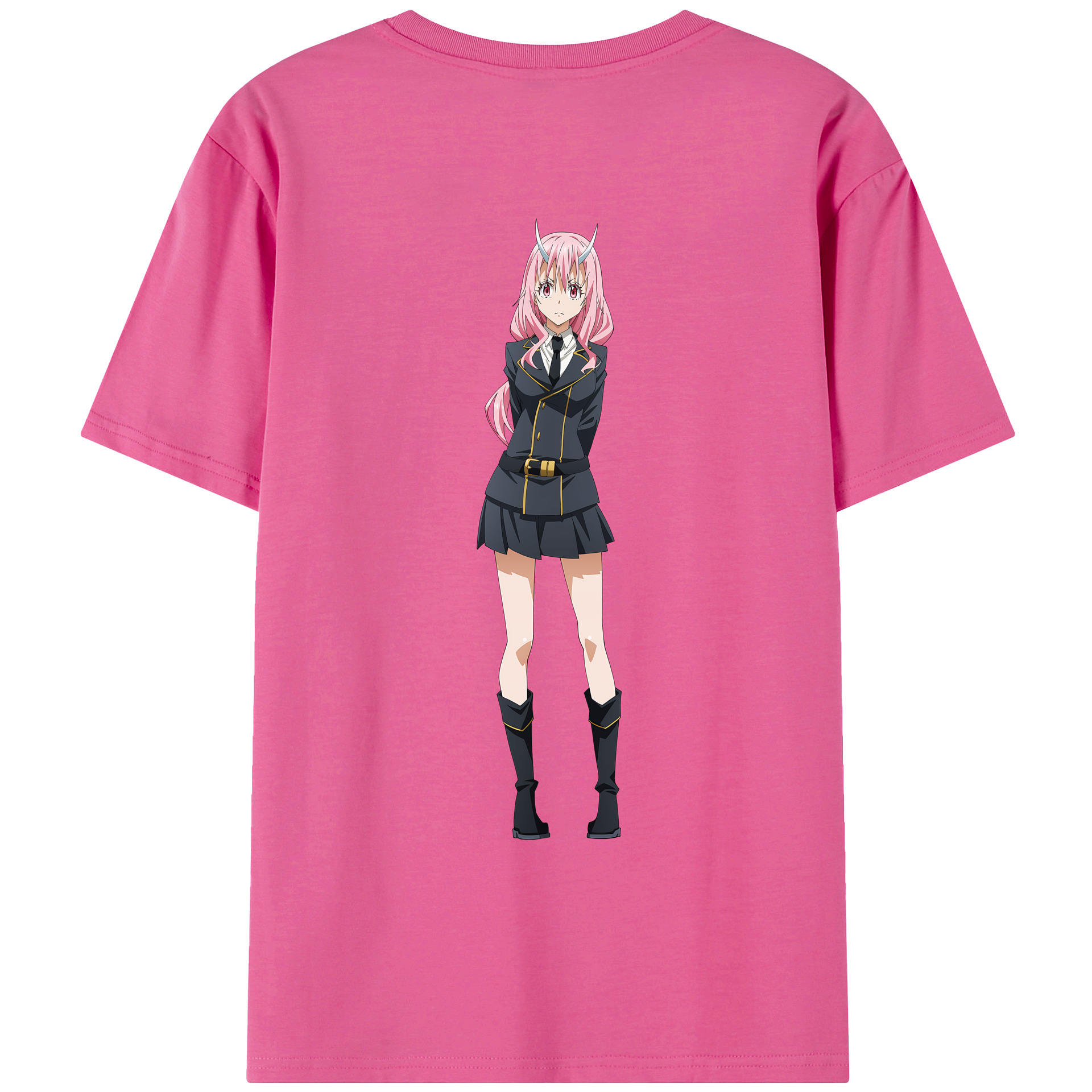 （画像用） 転スラ Regarding Reincarnated to Slime レディース半袖Tシャツ(バックプリント)