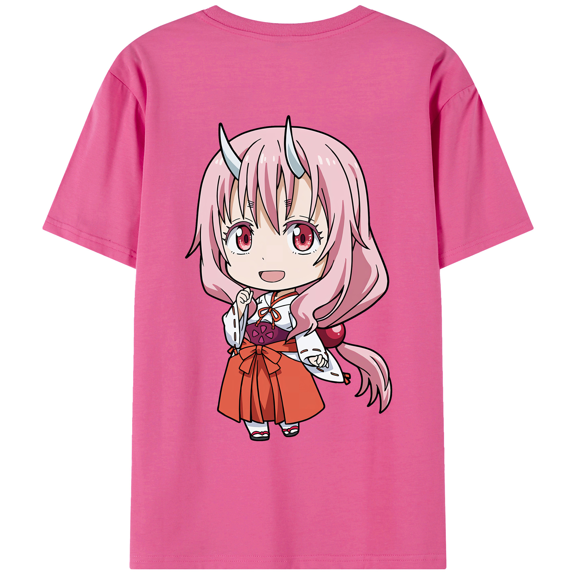 （画像用） 転スラ Regarding Reincarnated to Slime レディース半袖Tシャツ(バックプリント)