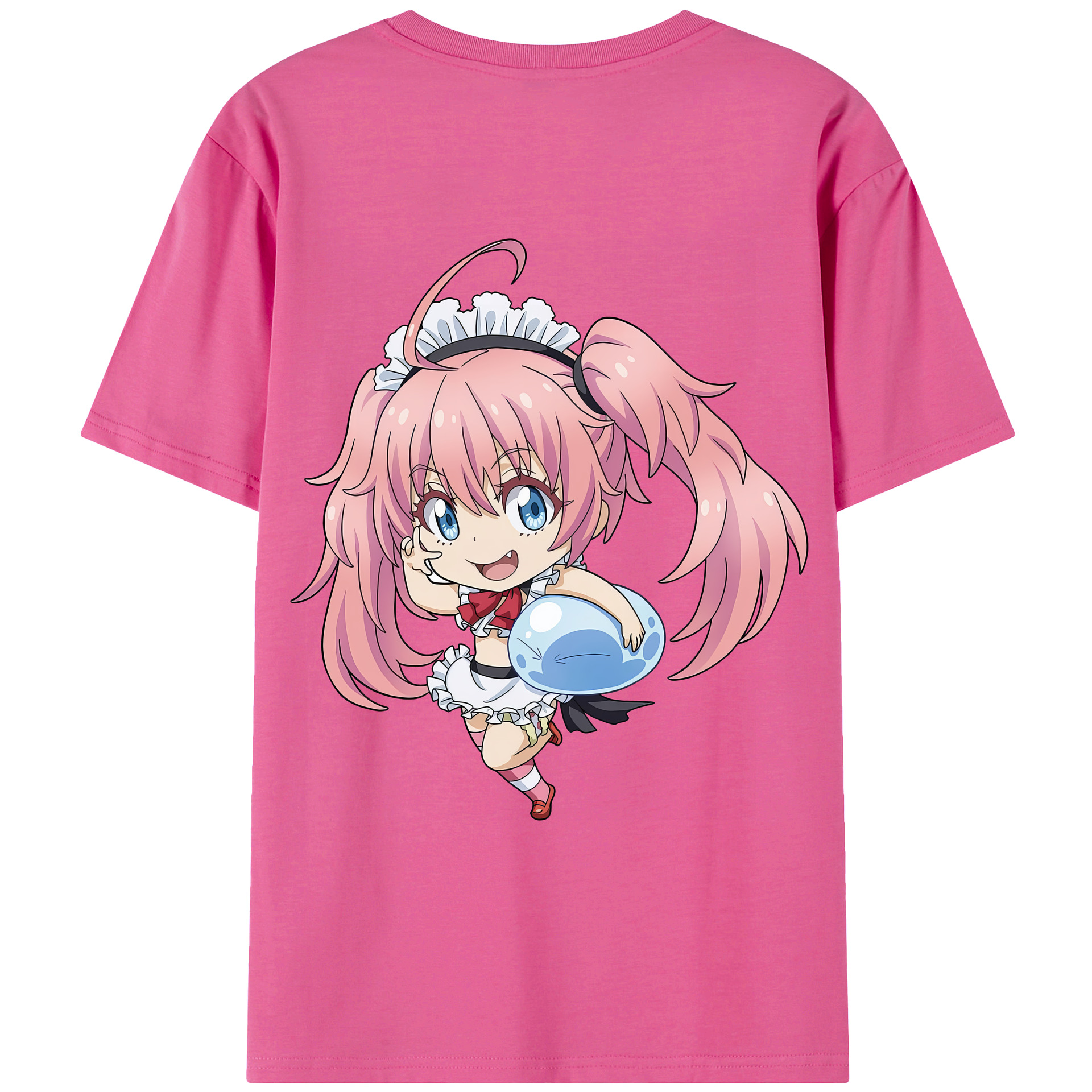 （画像用） 転スラ Regarding Reincarnated to Slime レディース半袖Tシャツ(バックプリント)
