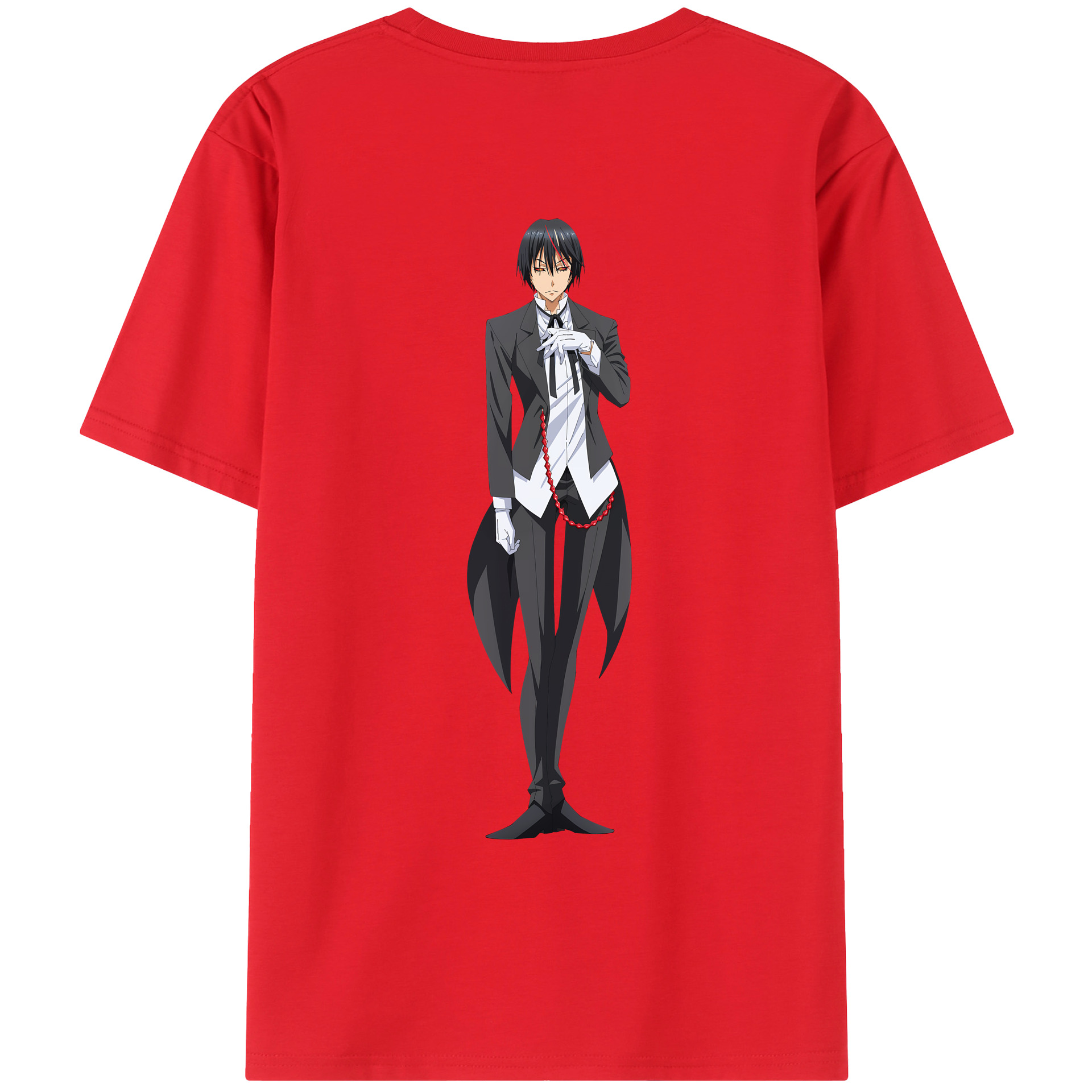 （画像用） 転スラ Regarding Reincarnated to Slime レディース半袖Tシャツ(バックプリント)