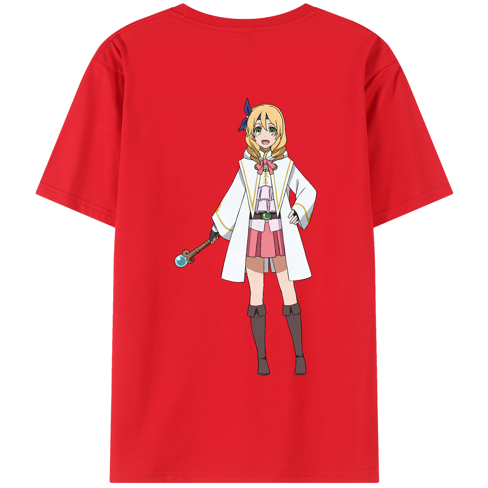 （画像用） 転スラ Regarding Reincarnated to Slime レディース半袖Tシャツ(バックプリント)