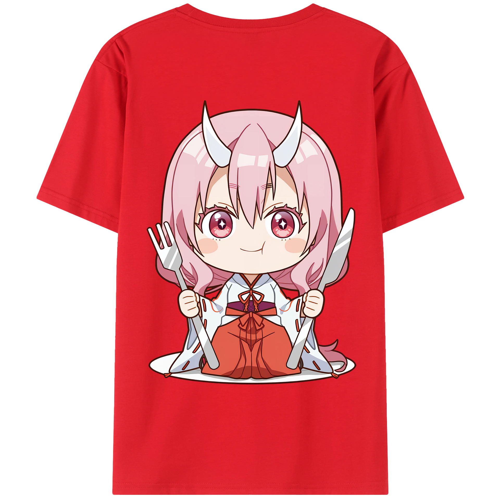 （画像用） 転スラ Regarding Reincarnated to Slime レディース半袖Tシャツ(バックプリント)