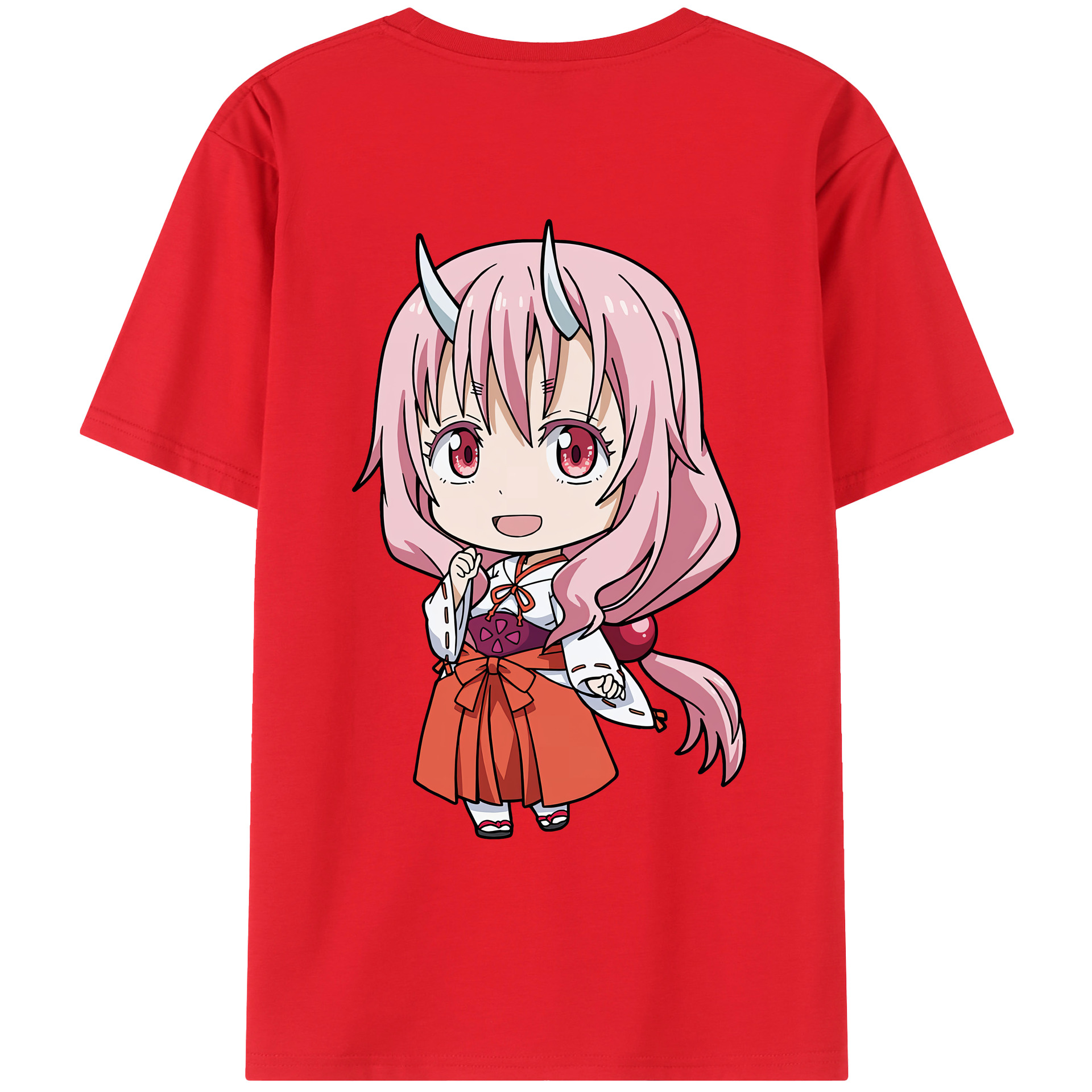 （画像用） 転スラ Regarding Reincarnated to Slime レディース半袖Tシャツ(バックプリント)