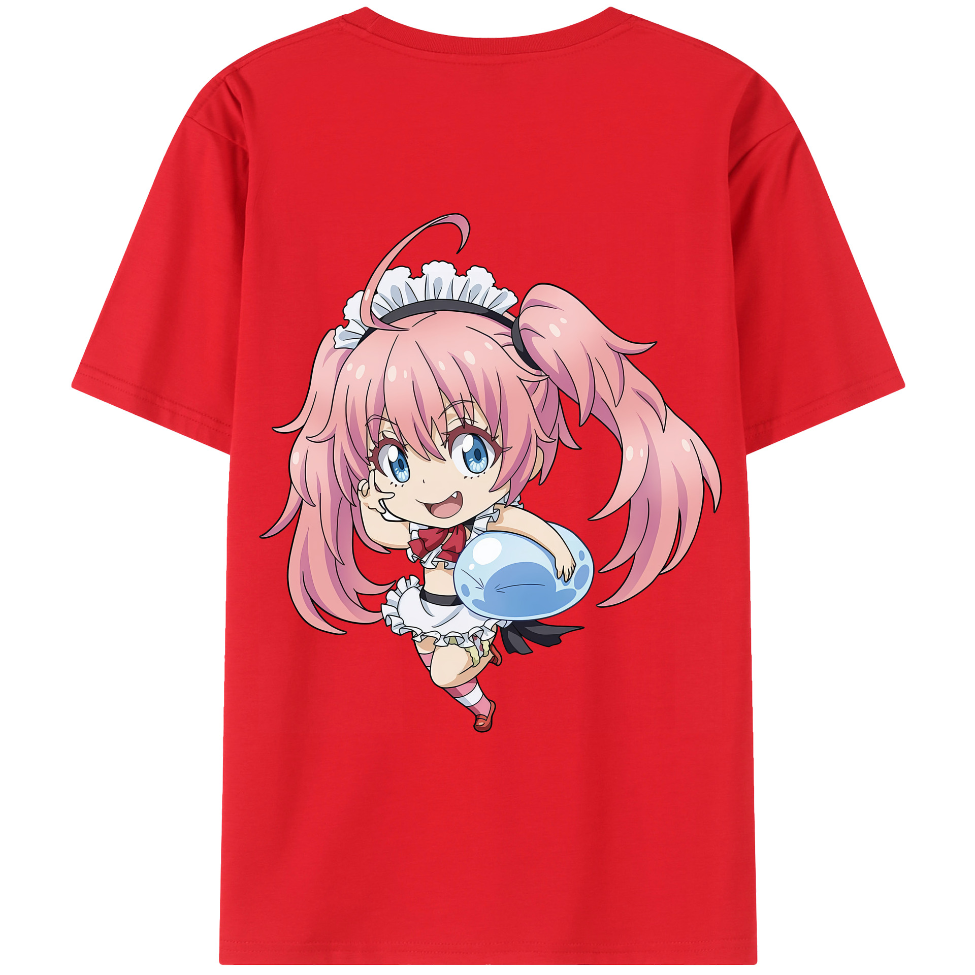 （画像用） 転スラ Regarding Reincarnated to Slime レディース半袖Tシャツ(バックプリント)