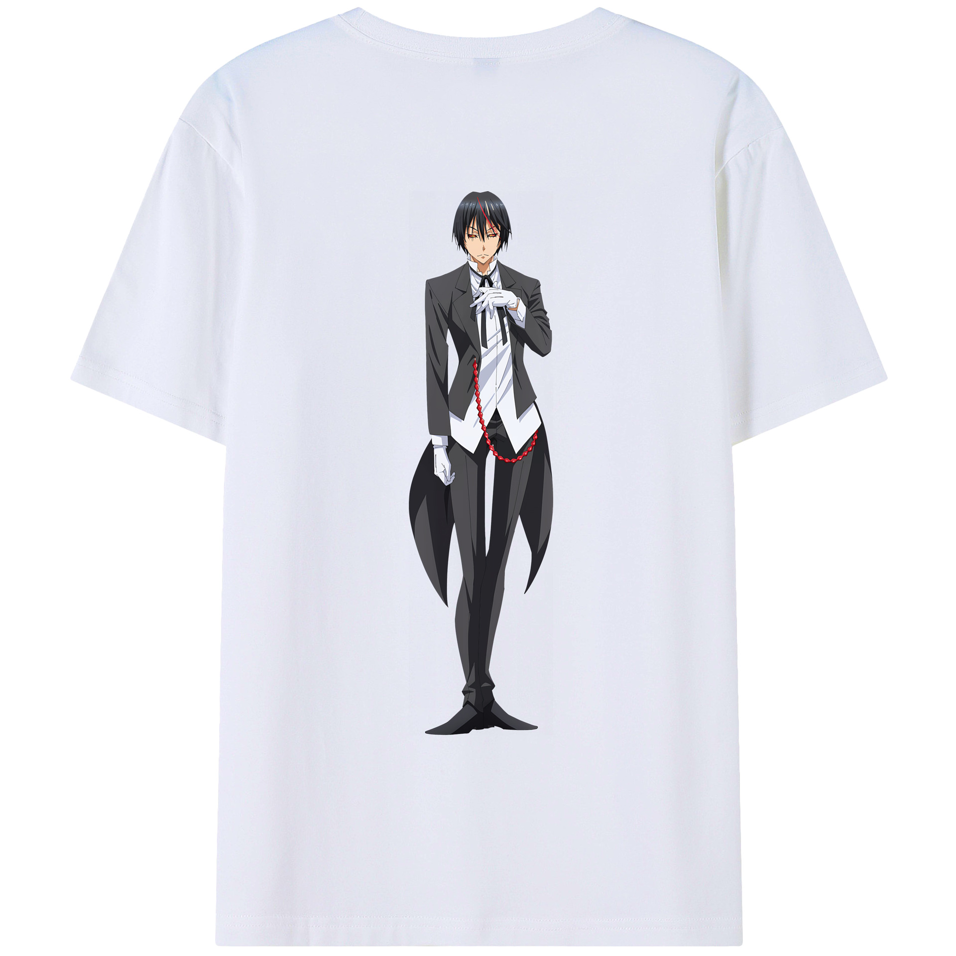 （画像用） 転スラ Regarding Reincarnated to Slime レディース半袖Tシャツ(バックプリント)