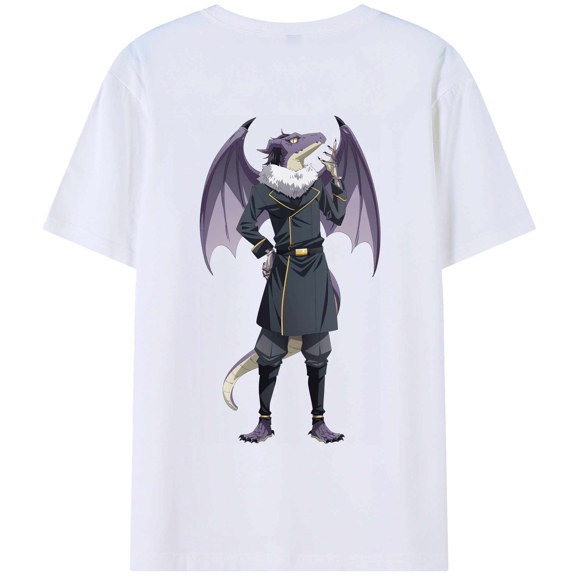（画像用） 転スラ Regarding Reincarnated to Slime レディース半袖Tシャツ(バックプリント)