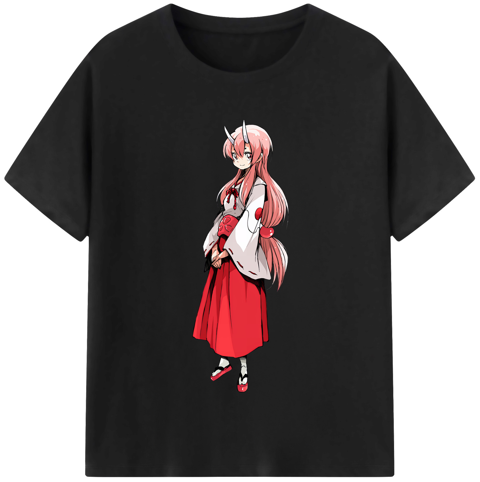 （画像用） 転スラ Regarding Reincarnated to Slime レディースカジュアルプリントTシャツ（綿100％）