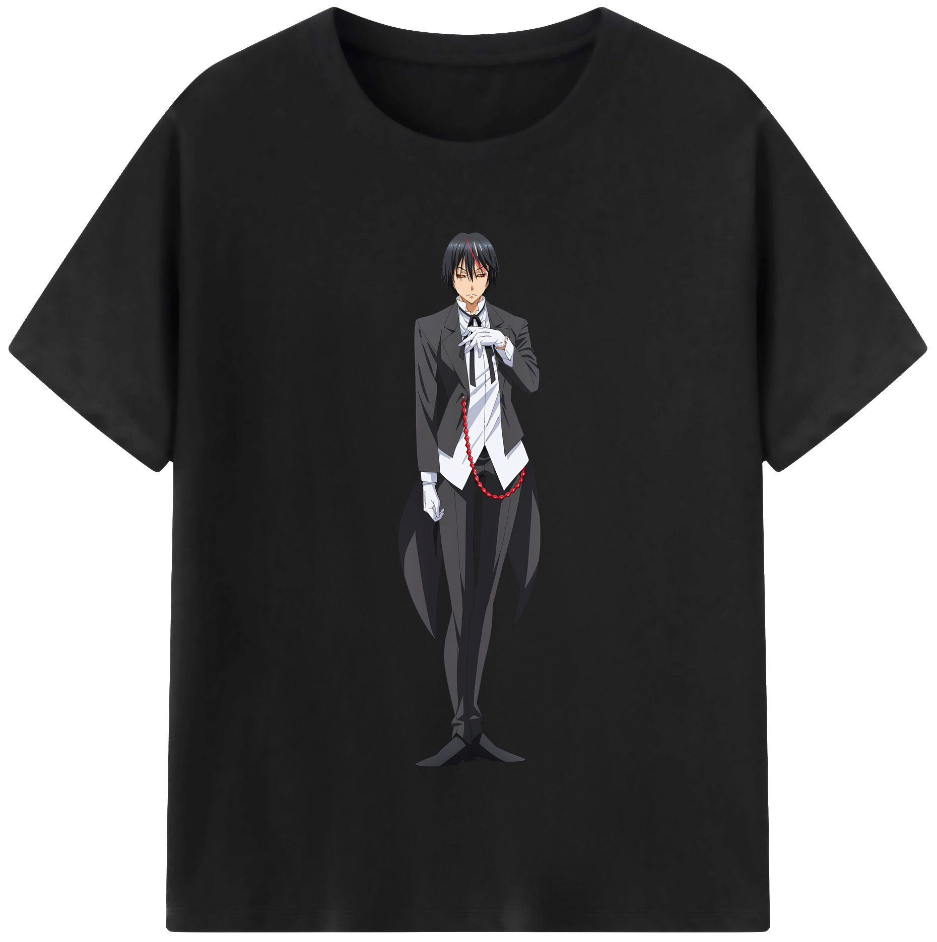 （画像用） 転スラ Regarding Reincarnated to Slime レディースカジュアルプリントTシャツ（綿100％）
