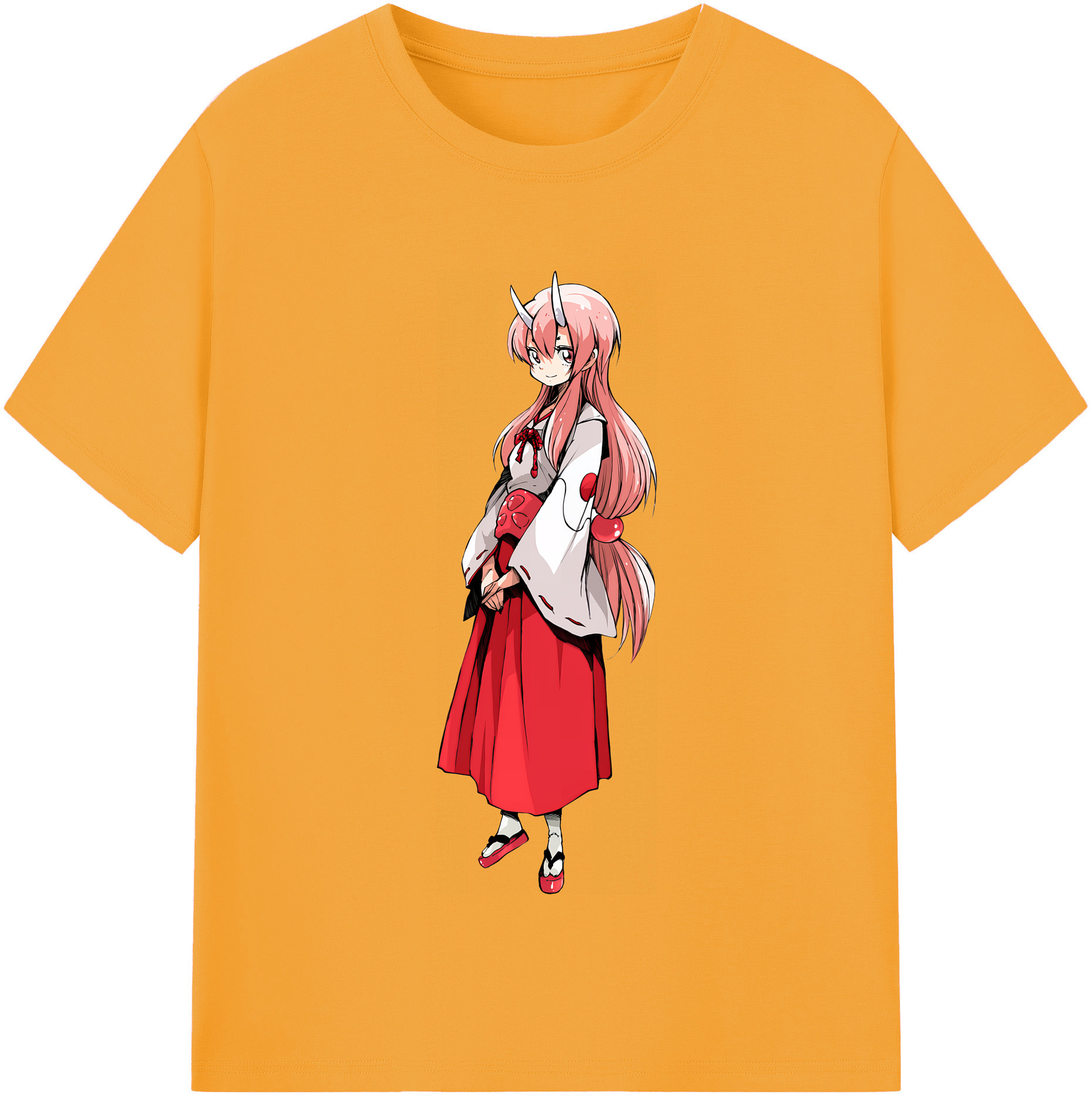 （画像用） 転スラ Regarding Reincarnated to Slime レディースカジュアルプリントTシャツ（綿100％）