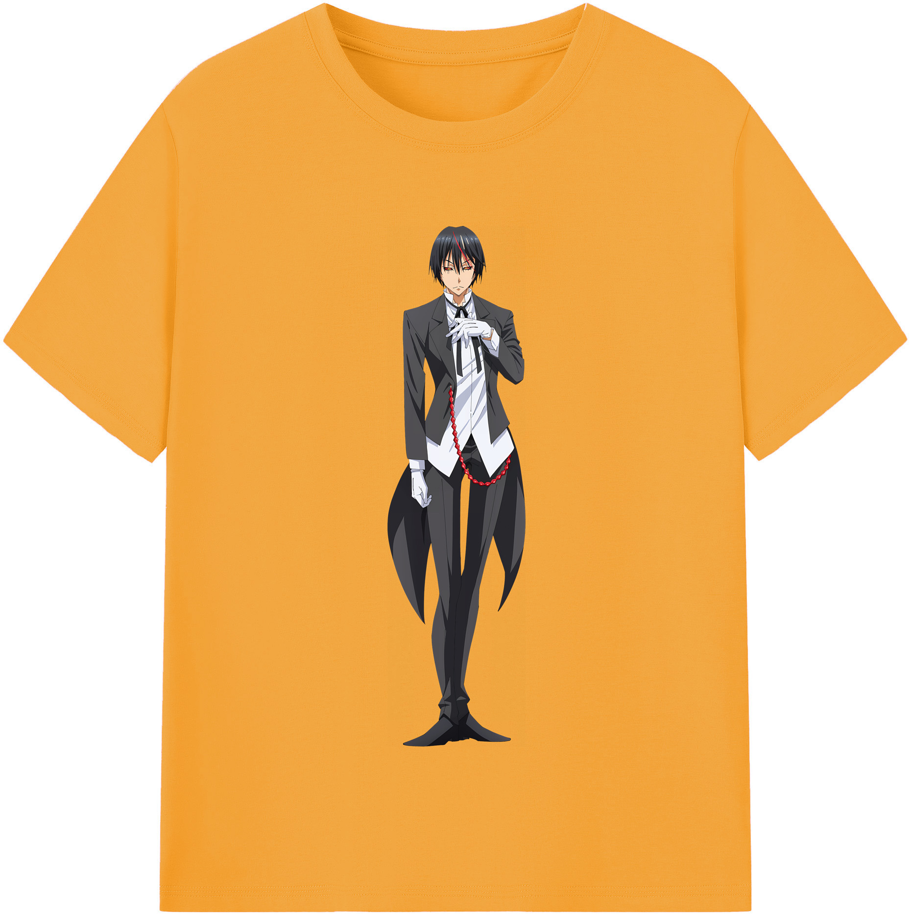 （画像用） 転スラ Regarding Reincarnated to Slime レディースカジュアルプリントTシャツ（綿100％）