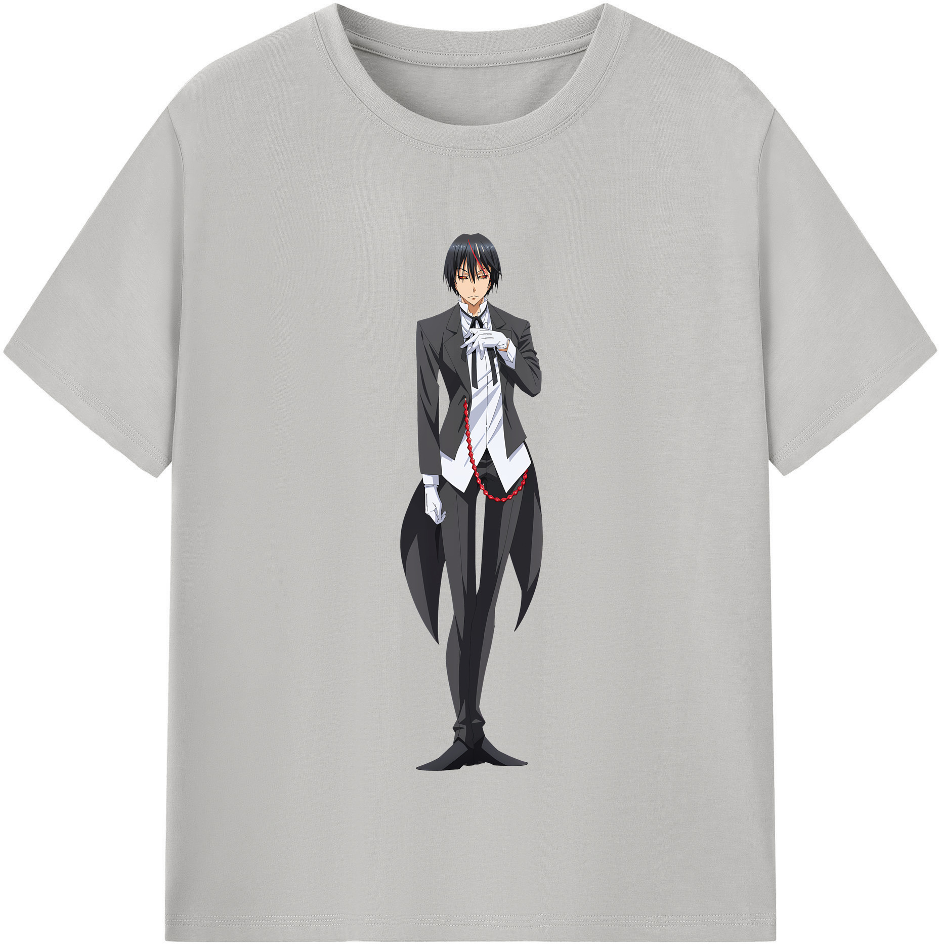 （画像用） 転スラ Regarding Reincarnated to Slime レディースカジュアルプリントTシャツ（綿100％）