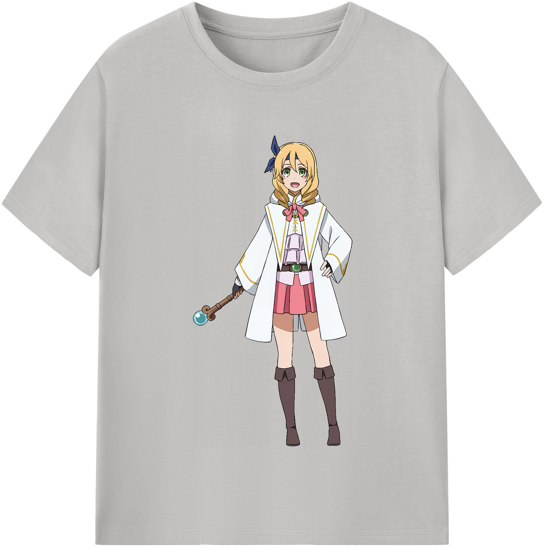 （画像用） 転スラ Regarding Reincarnated to Slime レディースカジュアルプリントTシャツ（綿100％）