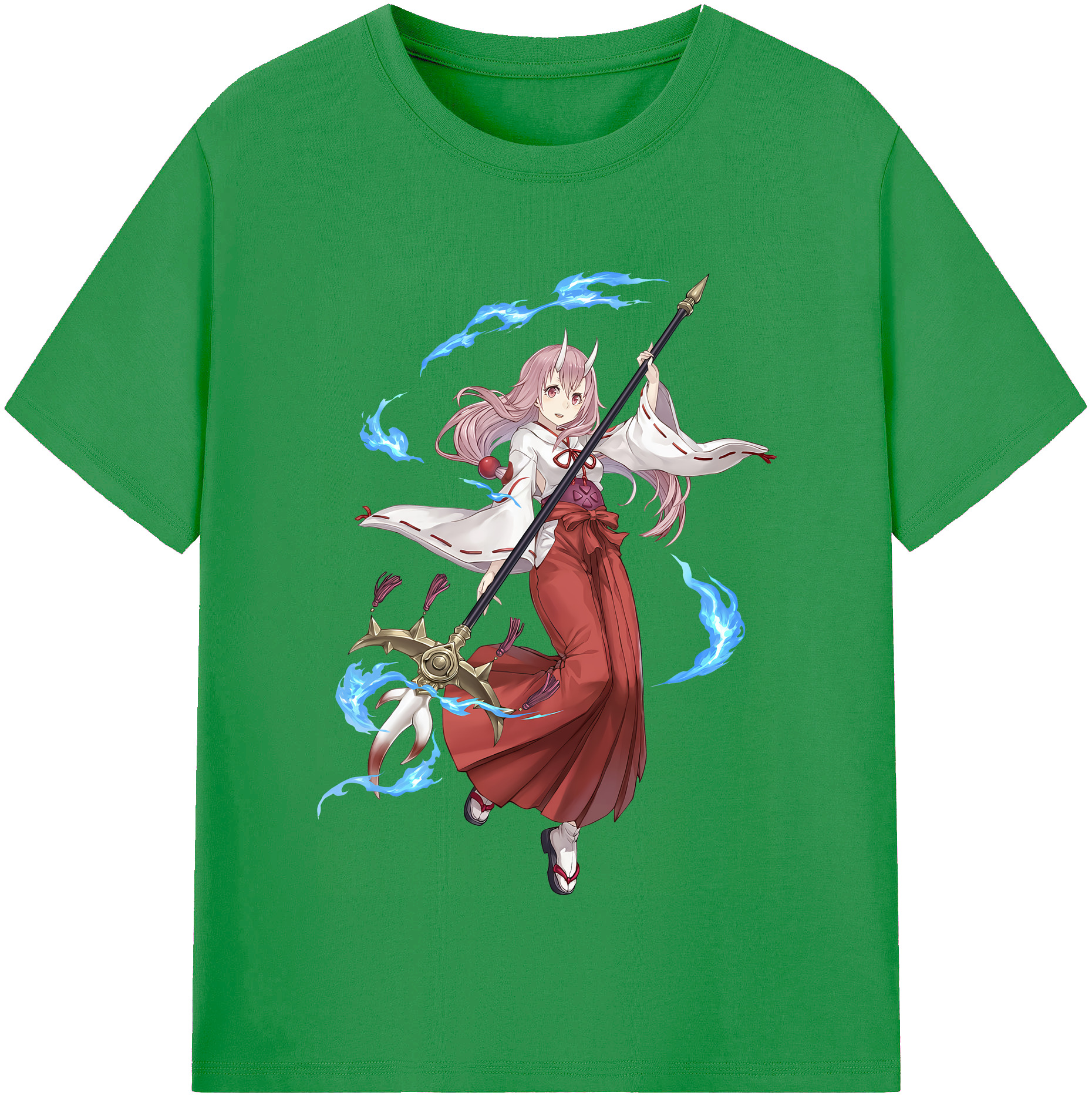 （画像用） 転スラ Regarding Reincarnated to Slime レディースカジュアルプリントTシャツ（綿100％）