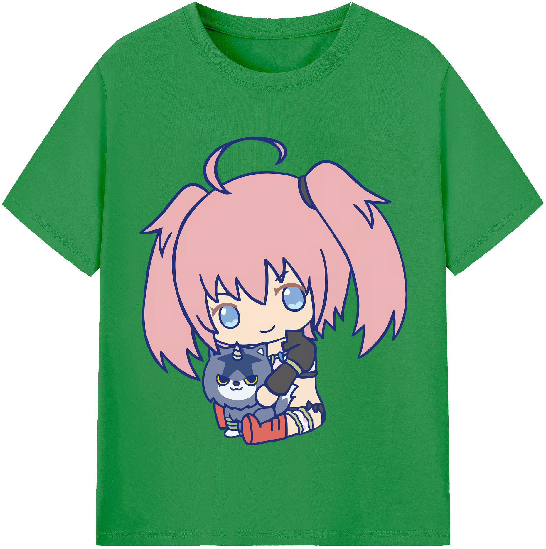 （画像用） 転スラ Regarding Reincarnated to Slime レディースカジュアルプリントTシャツ（綿100％）