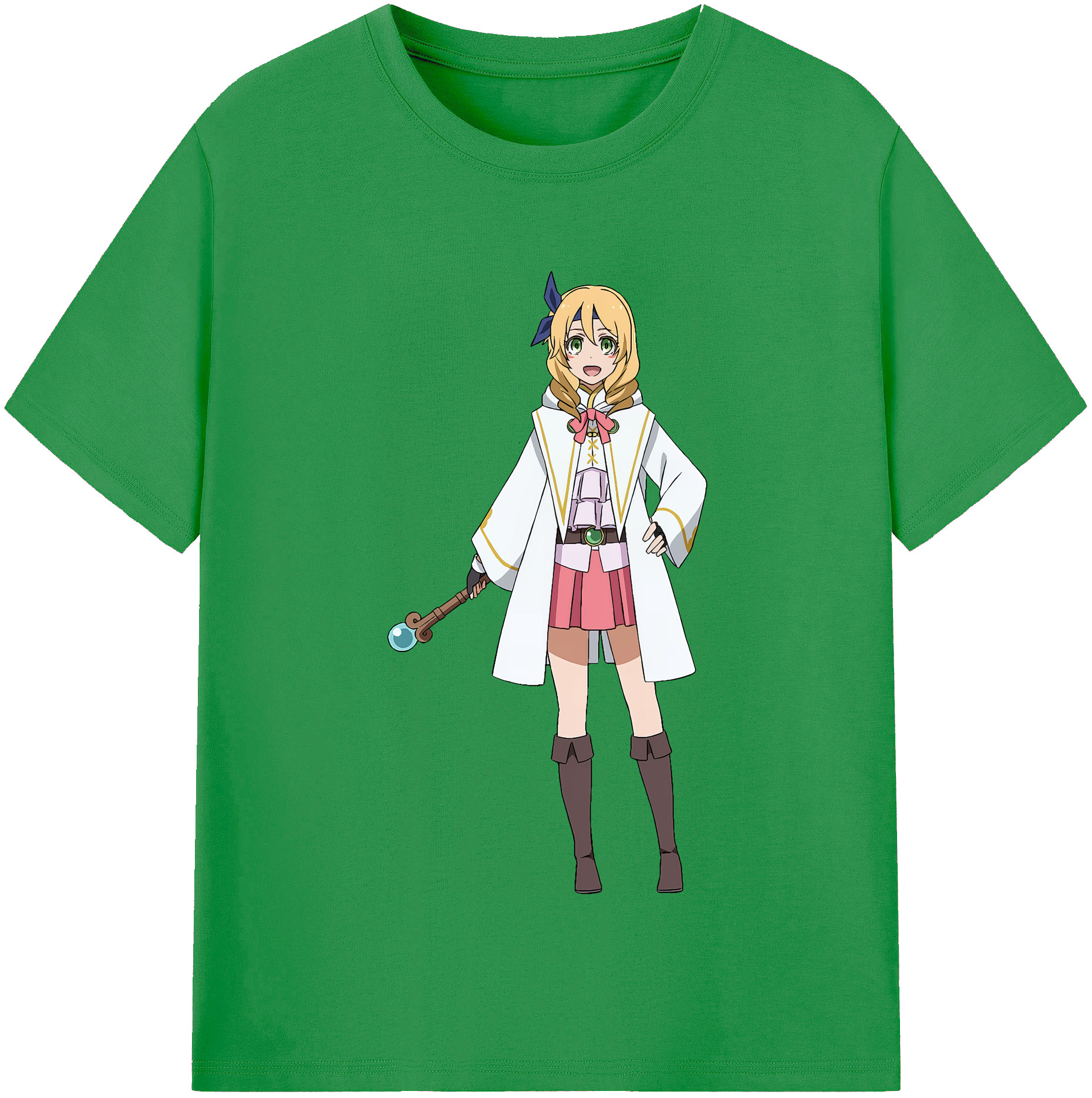（画像用） 転スラ Regarding Reincarnated to Slime レディースカジュアルプリントTシャツ（綿100％）