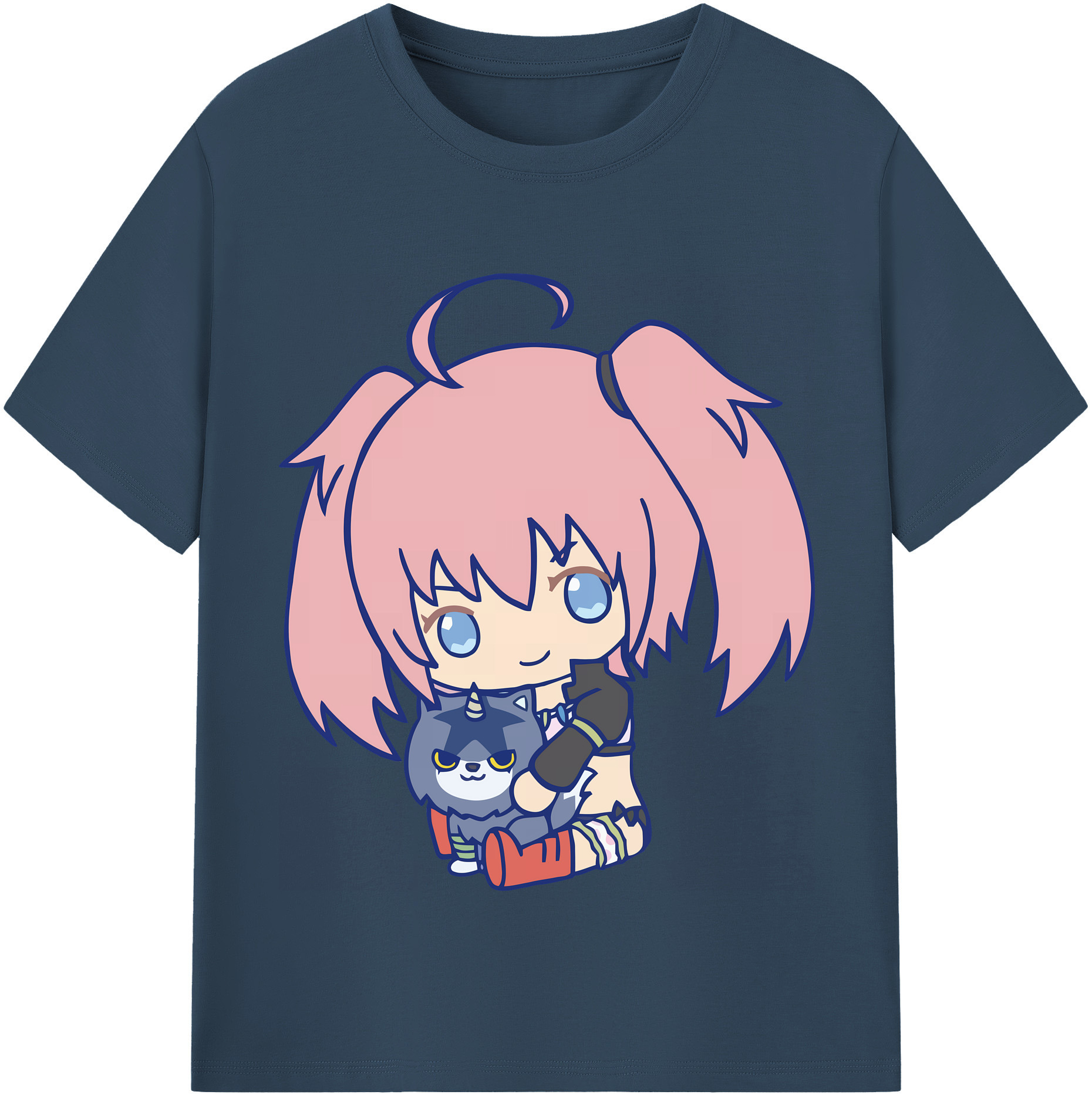 （画像用） 転スラ Regarding Reincarnated to Slime レディースカジュアルプリントTシャツ（綿100％）