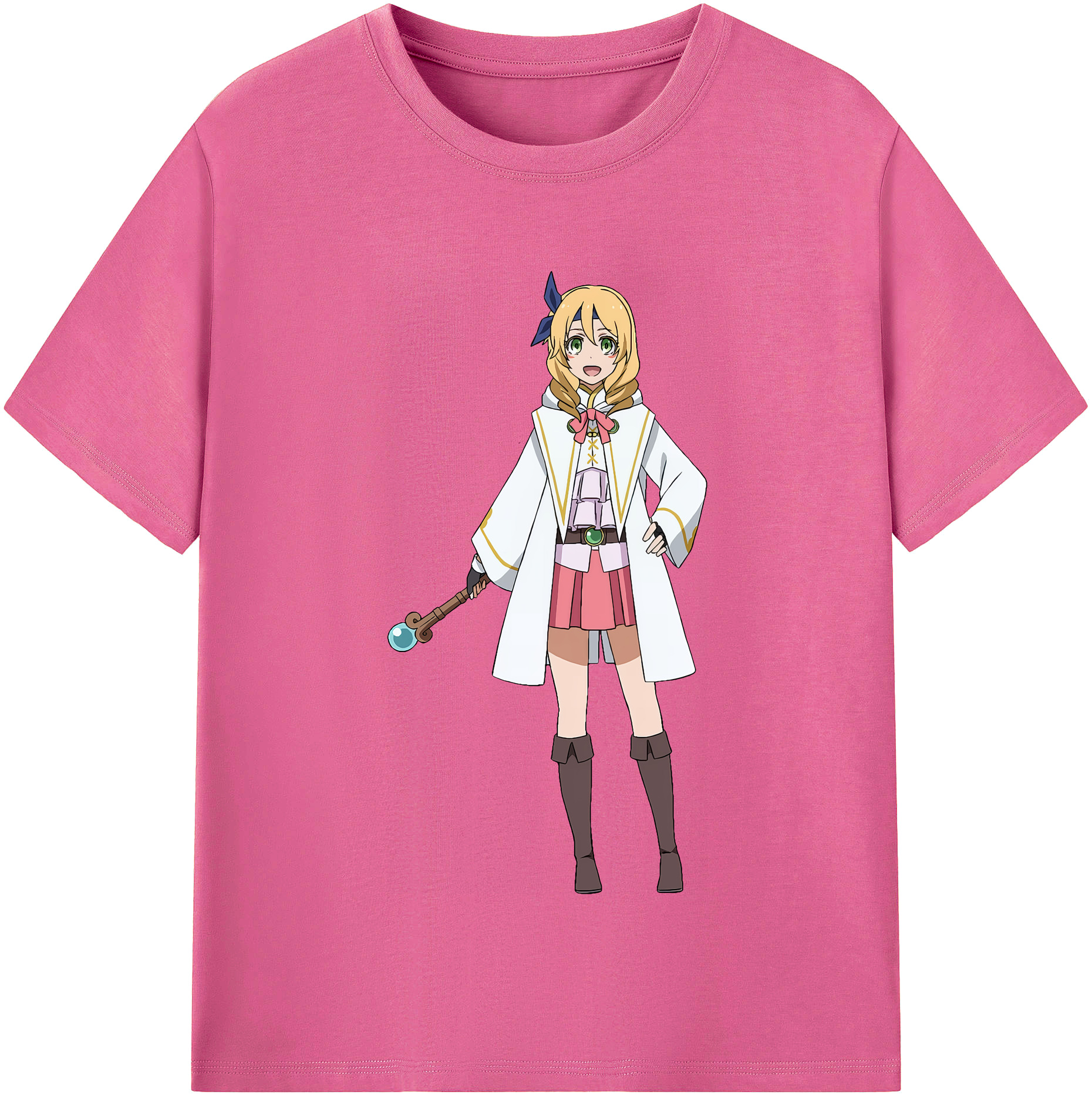 （画像用） 転スラ Regarding Reincarnated to Slime レディースカジュアルプリントTシャツ（綿100％）
