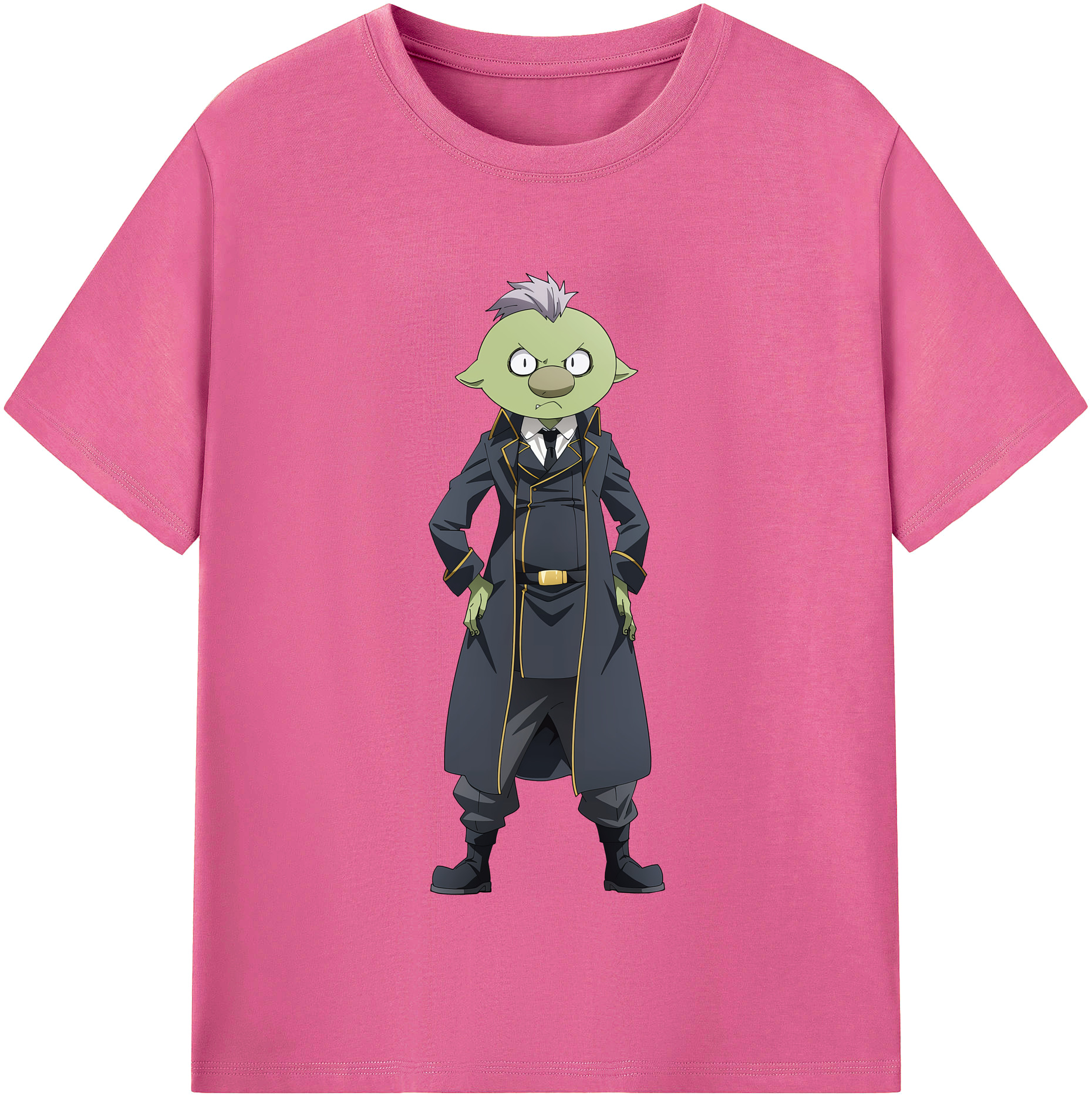 （画像用） 転スラ Regarding Reincarnated to Slime レディースカジュアルプリントTシャツ（綿100％）