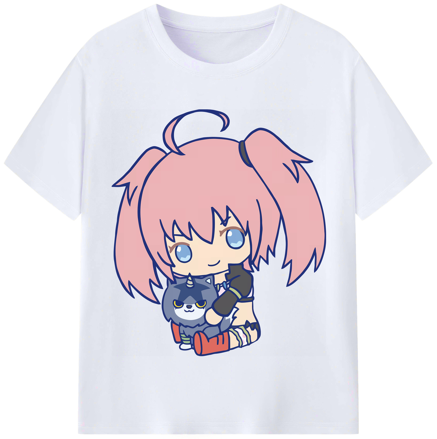 （画像用） 転スラ Regarding Reincarnated to Slime レディースカジュアルプリントTシャツ（綿100％）