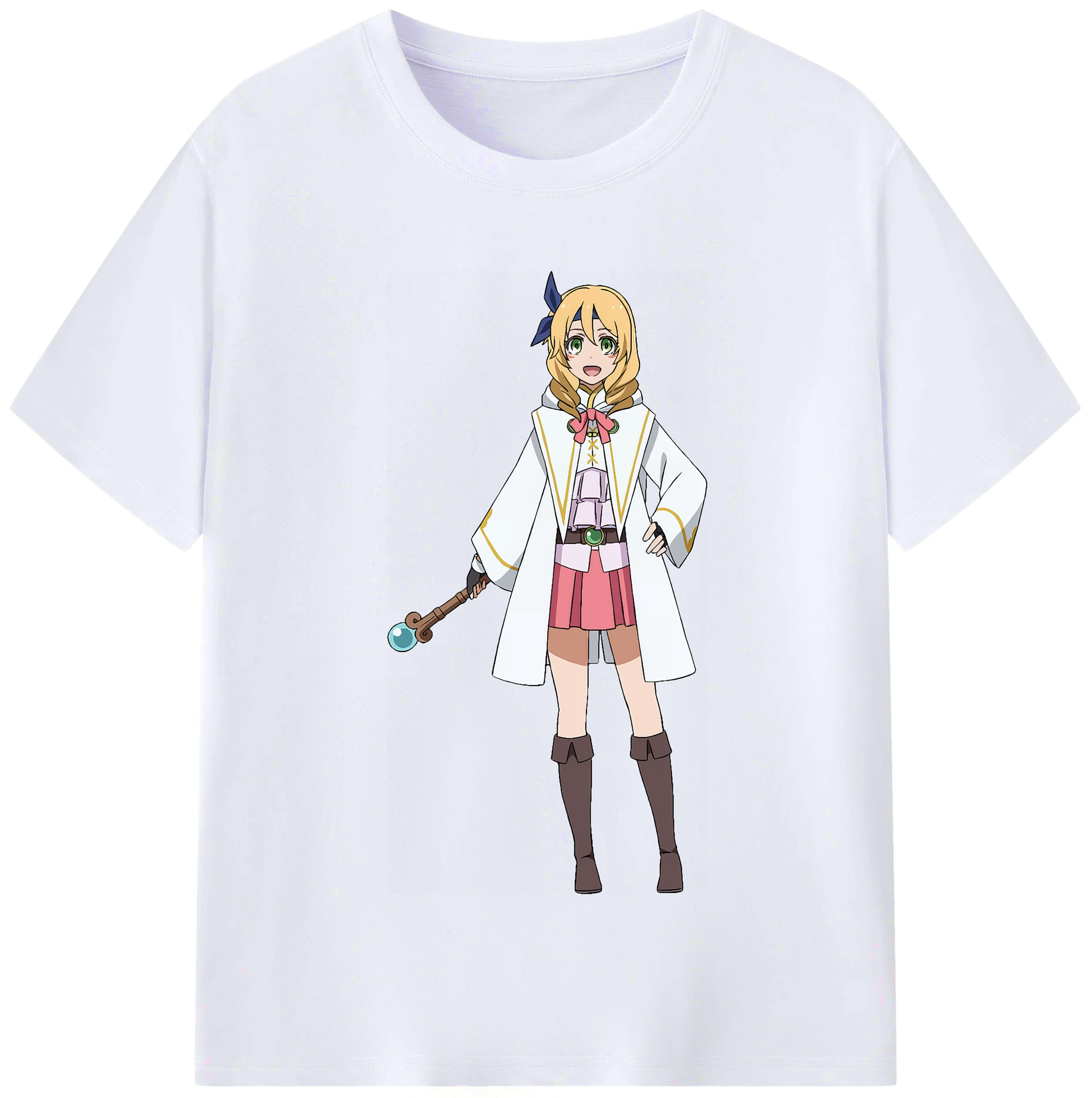 （画像用） 転スラ Regarding Reincarnated to Slime レディースカジュアルプリントTシャツ（綿100％）