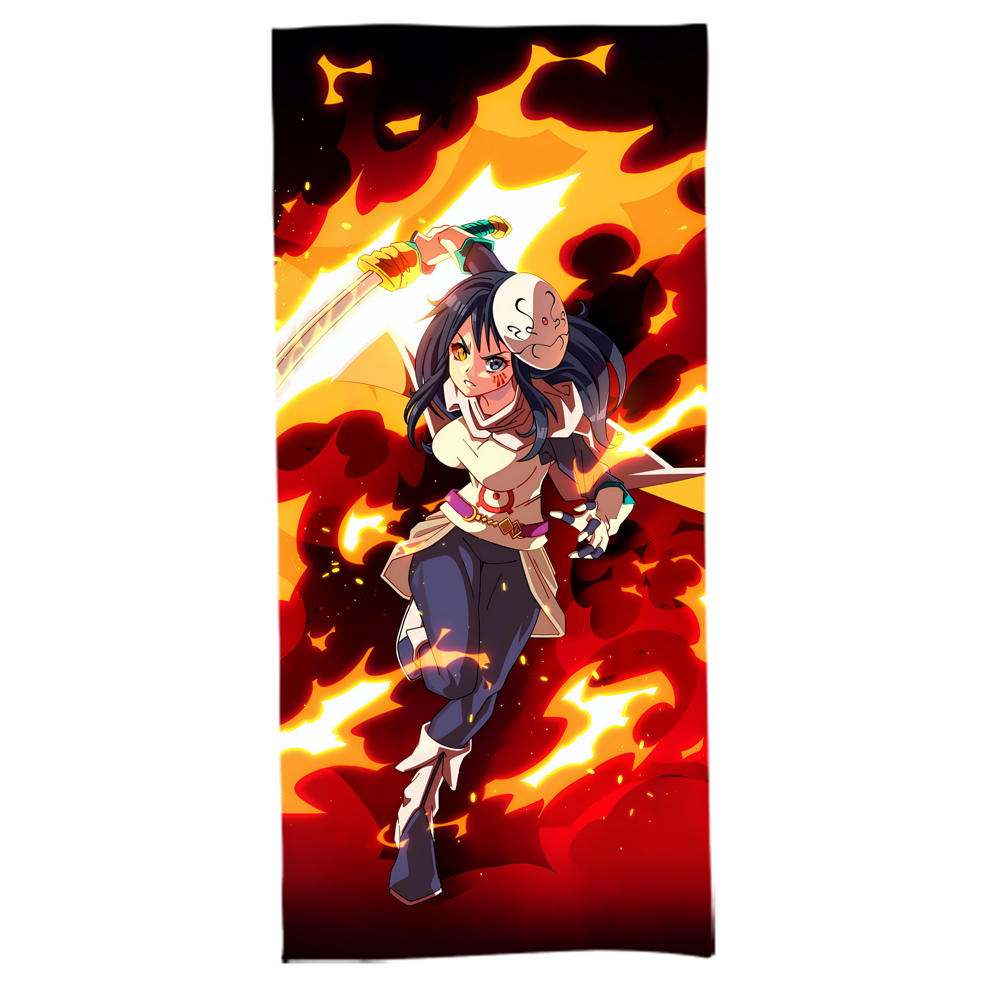 （画像用） 転スラ Regarding Reincarnated to Slime 大判バスタオル 70×140cm 吸水速乾 柔らかい肌触り