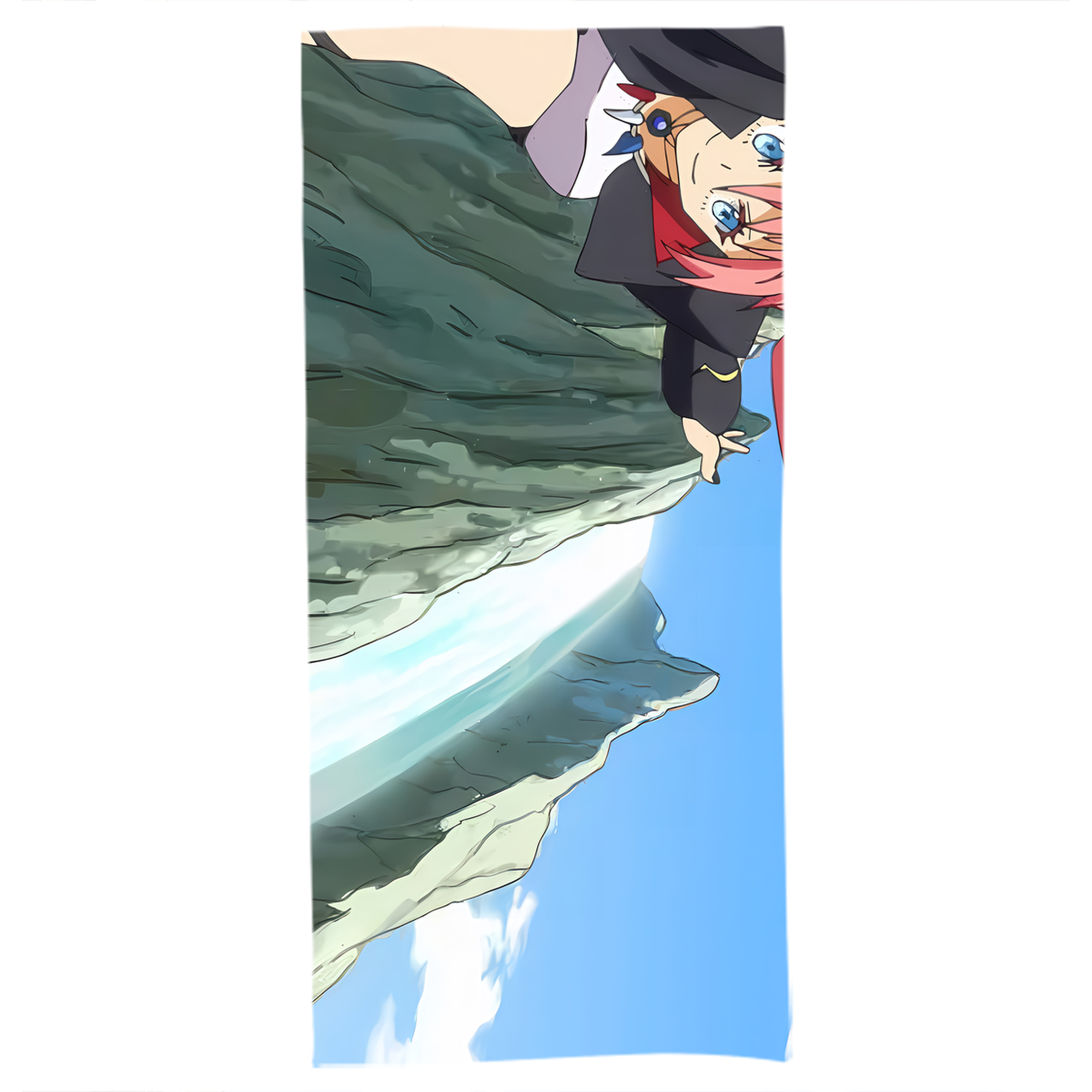 （画像用） 転スラ Regarding Reincarnated to Slime 大判バスタオル 70×140cm 吸水速乾 柔らかい肌触り