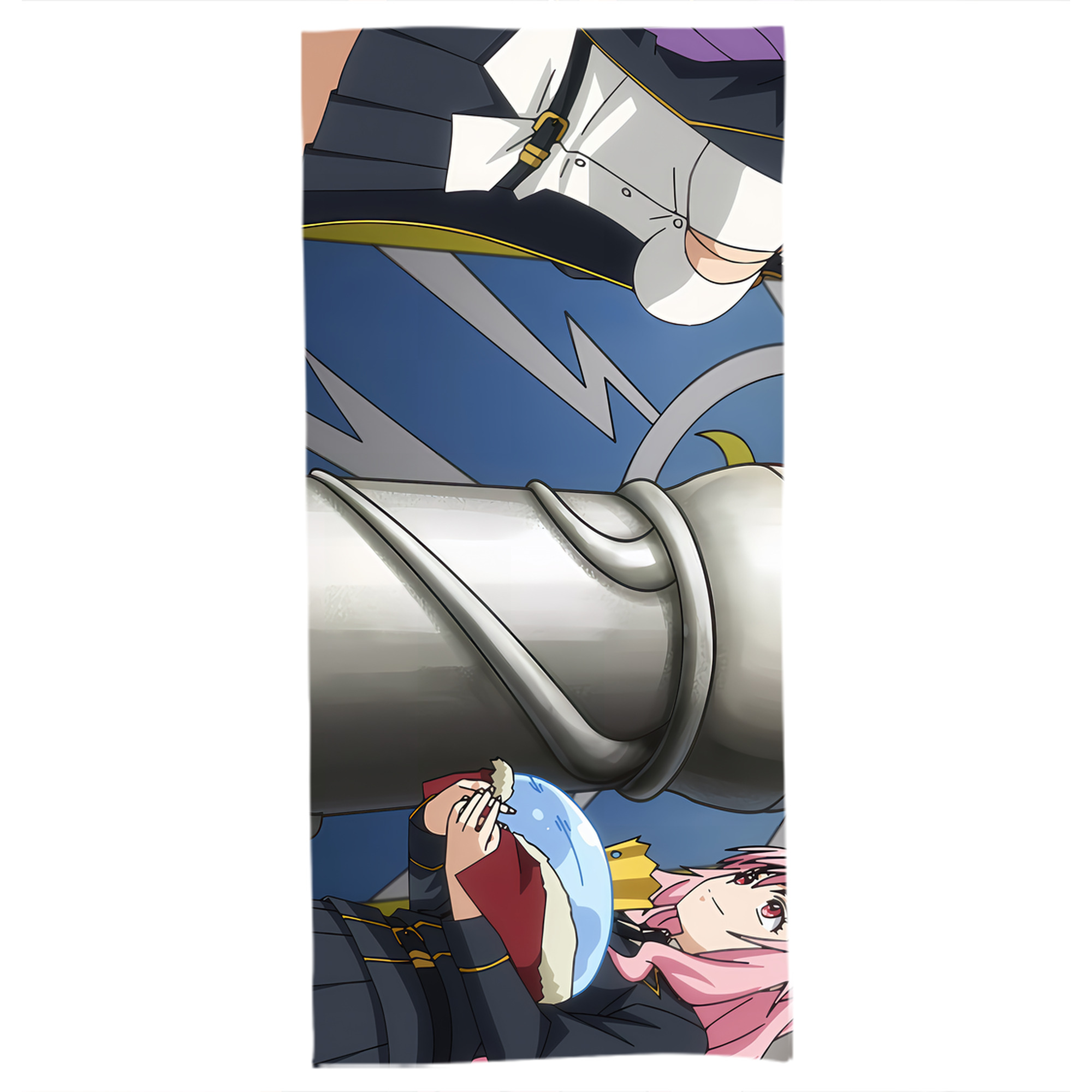 （画像用） 転スラ Regarding Reincarnated to Slime 大判バスタオル 70×140cm 吸水速乾 柔らかい肌触り
