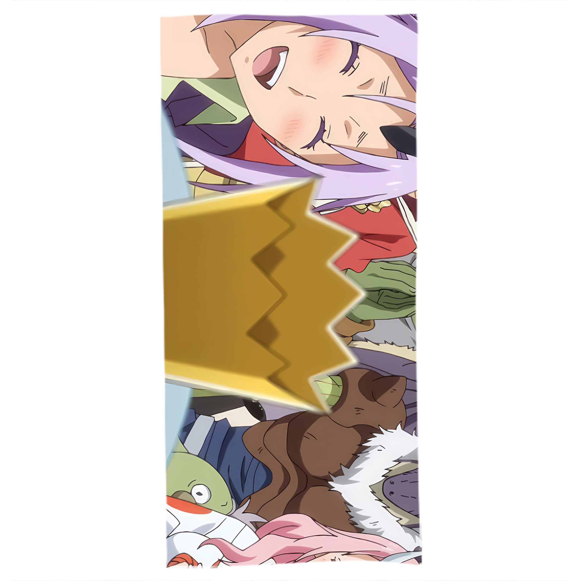 （画像用） 転スラ Regarding Reincarnated to Slime 大判バスタオル 70×140cm 吸水速乾 柔らかい肌触り