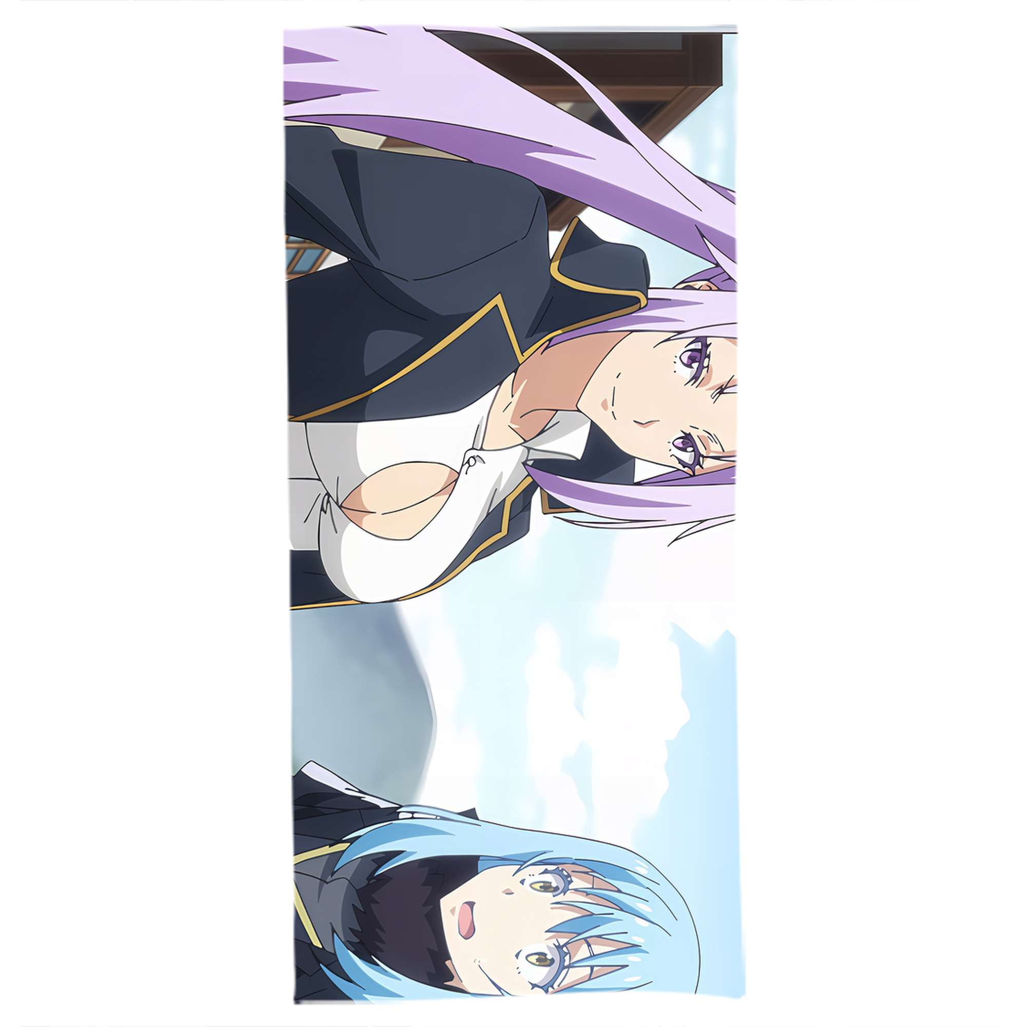 （画像用） 転スラ Regarding Reincarnated to Slime 大判バスタオル 70×140cm 吸水速乾 柔らかい肌触り