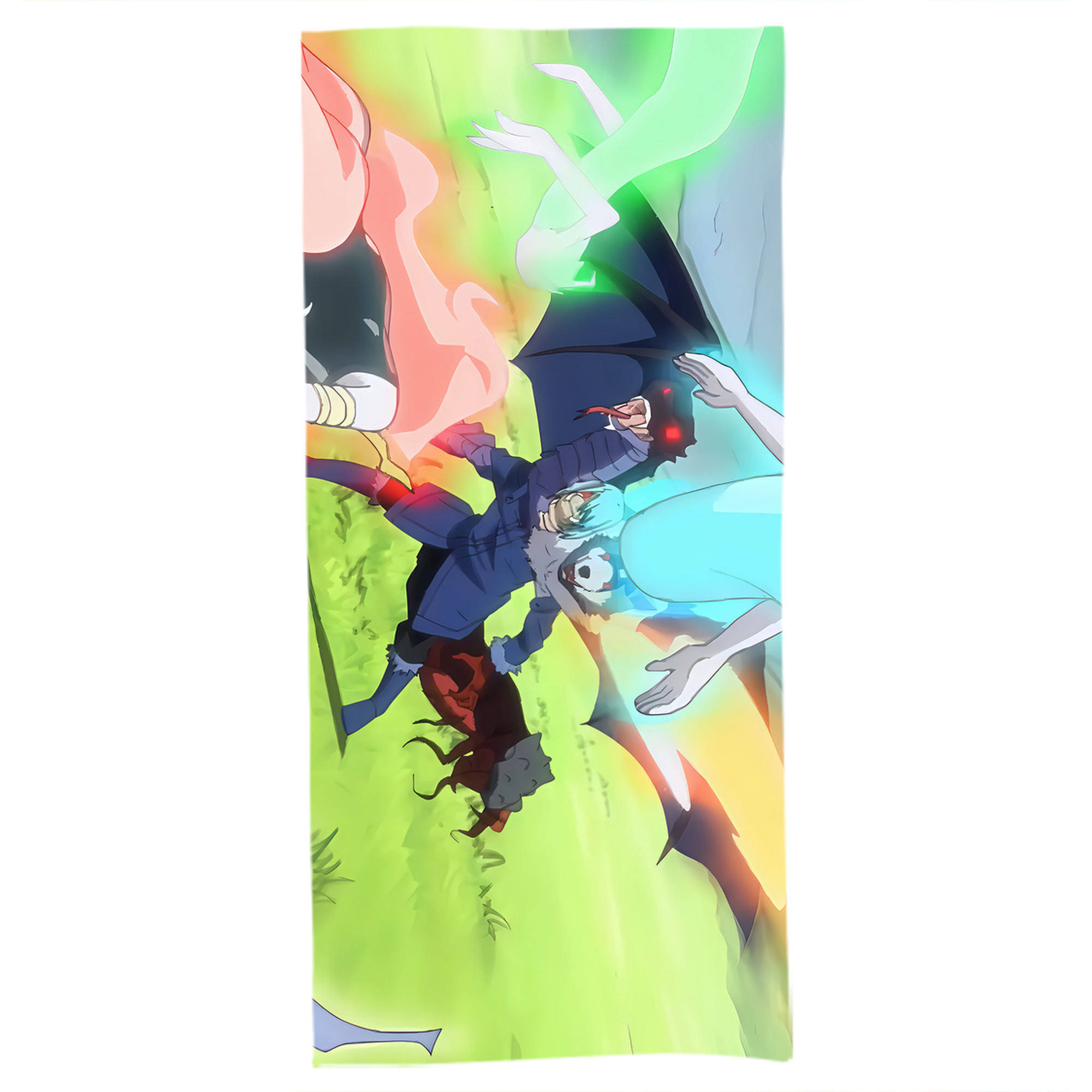 （画像用） 転スラ Regarding Reincarnated to Slime 大判バスタオル 70×140cm 吸水速乾 柔らかい肌触り