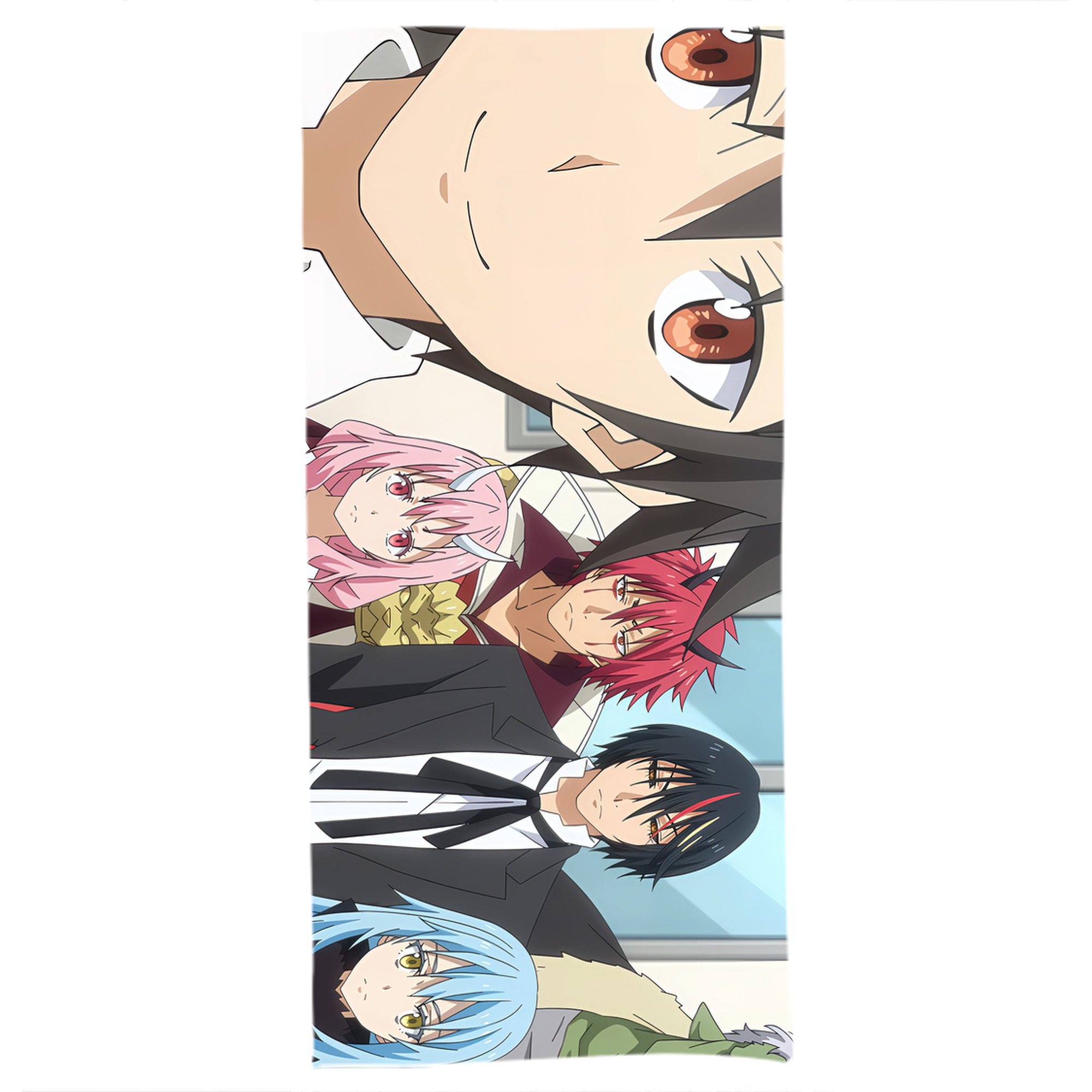 （画像用） 転スラ Regarding Reincarnated to Slime 大判バスタオル 70×140cm 吸水速乾 柔らかい肌触り